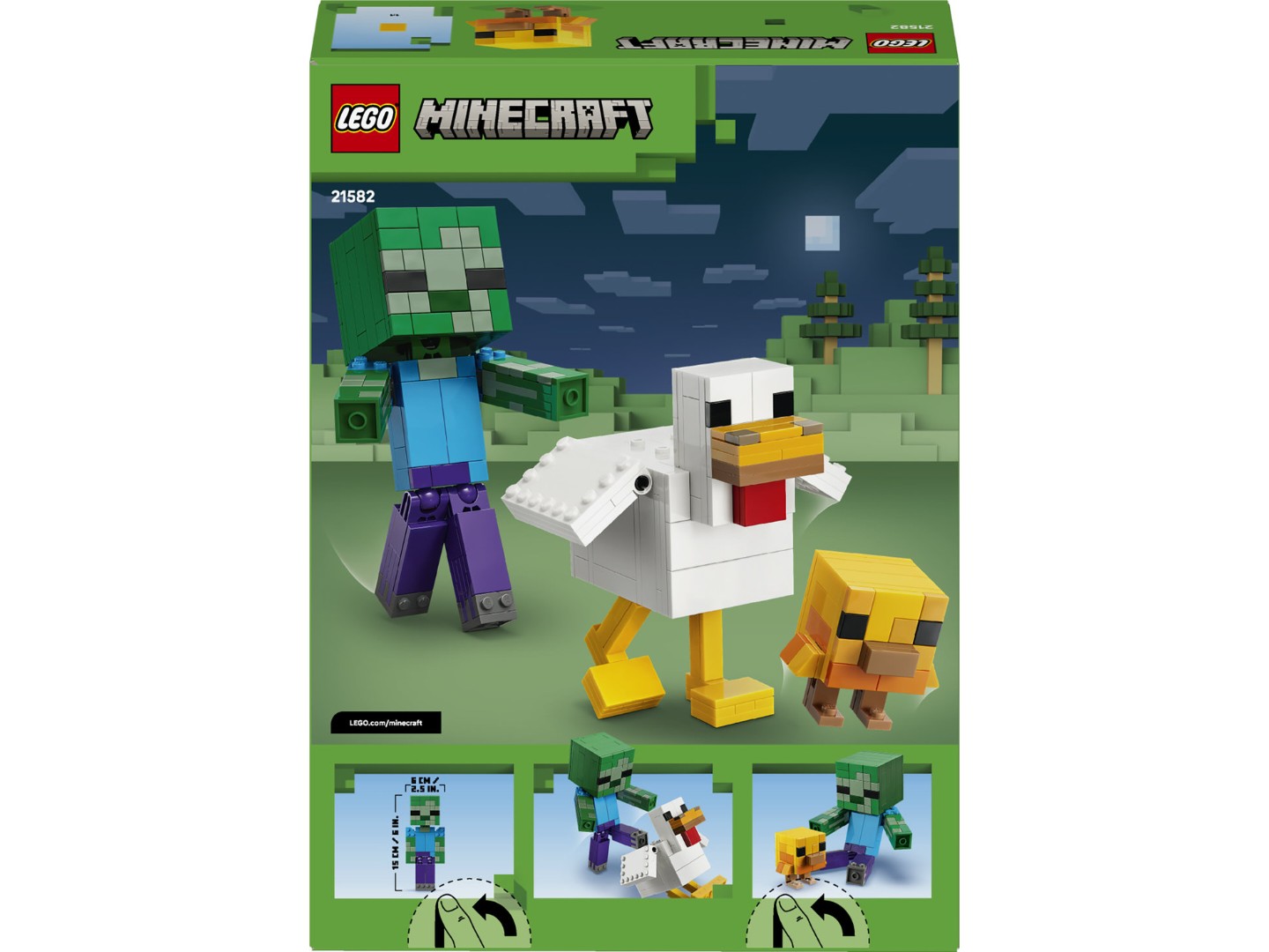 Конструктор LEGO Minecraft Курячий Жокей (21582) — фото 2