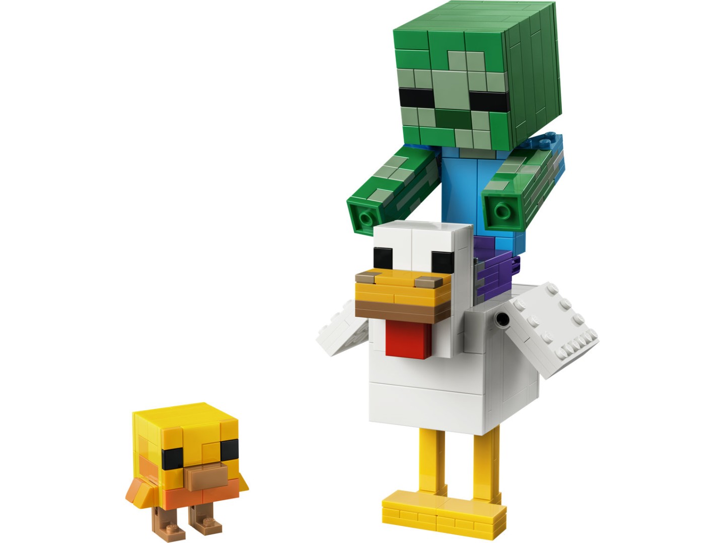 Конструктор LEGO Minecraft Курячий Жокей (21582) — фото 3