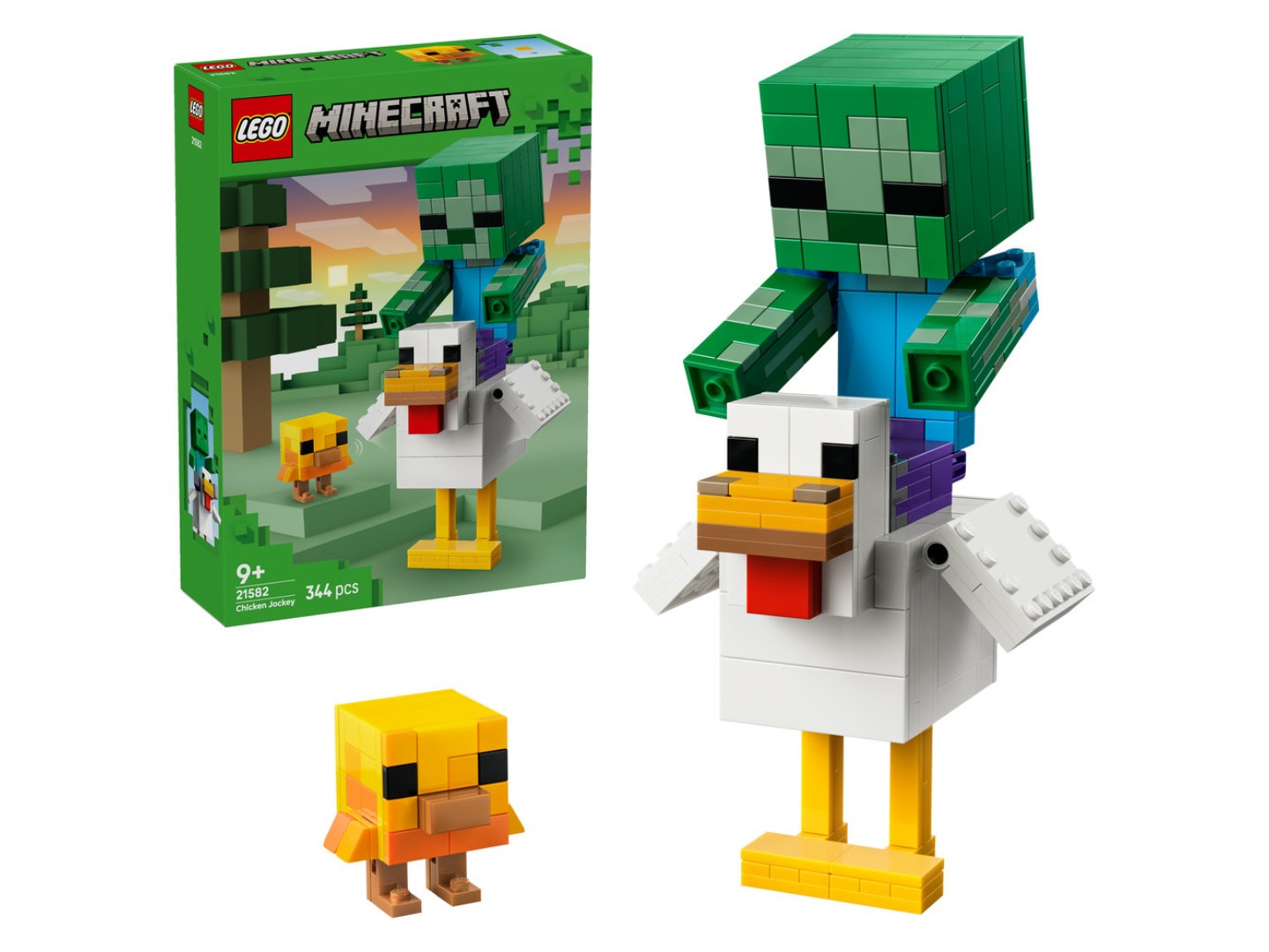 Конструктор LEGO Minecraft Курячий Жокей (21582) — фото 1