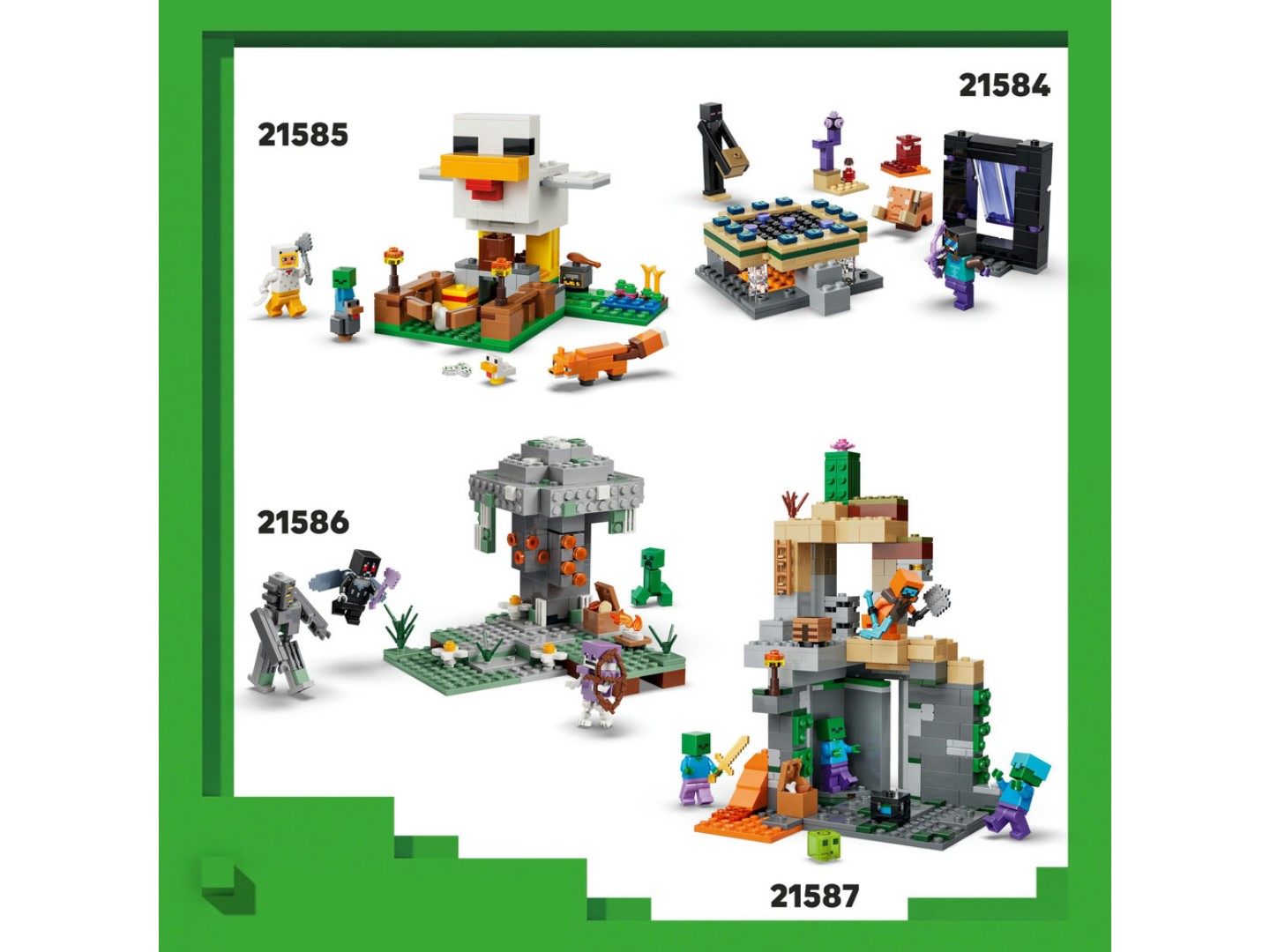 Конструктор LEGO Minecraft Блідий сад (21586) — фото 11