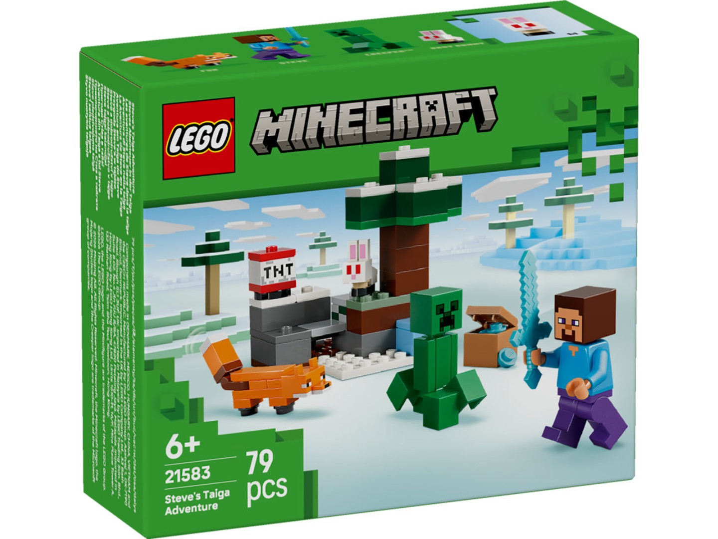 Конструктор LEGO Minecraft Пригоди Стіва в тайзі (21583) — фото 15