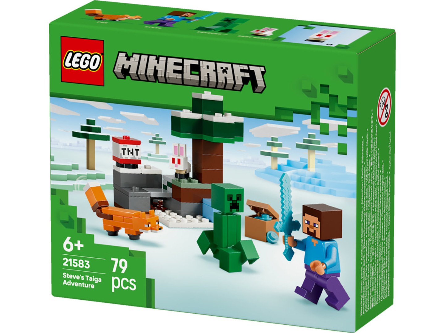 Конструктор LEGO Minecraft Пригоди Стіва в тайзі (21583) — фото 17