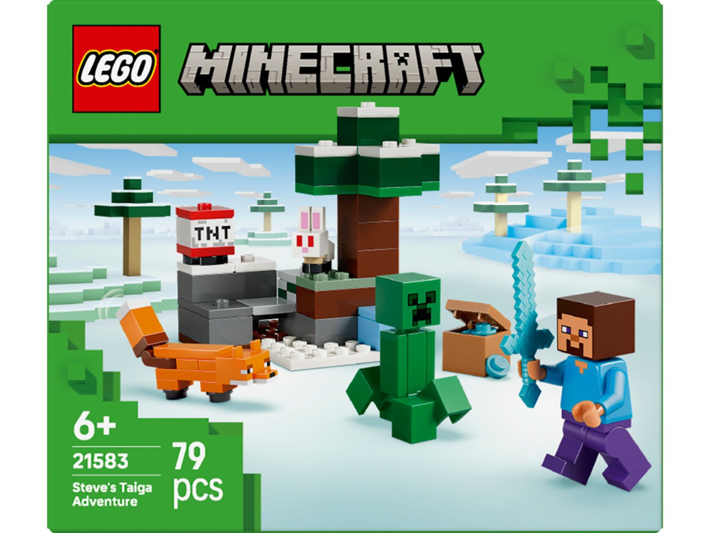 Конструктор LEGO Minecraft Пригоди Стіва в тайзі (21583) — фото 16