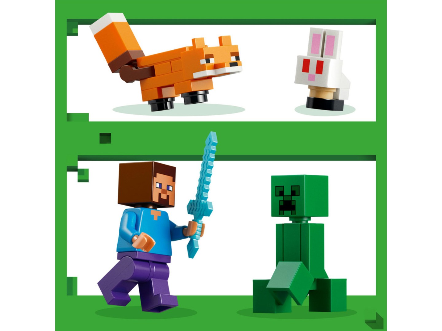Конструктор LEGO Minecraft Пригоди Стіва в тайзі (21583) — фото 7