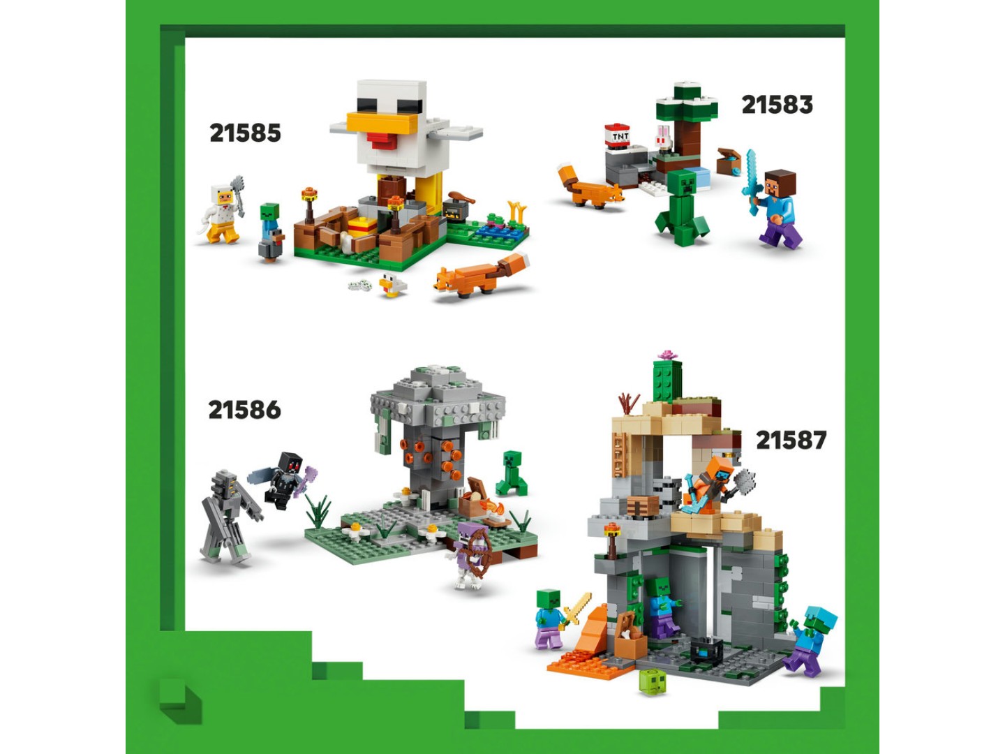 Конструктор LEGO Minecraft Куряча ферма (21585) — фото 10