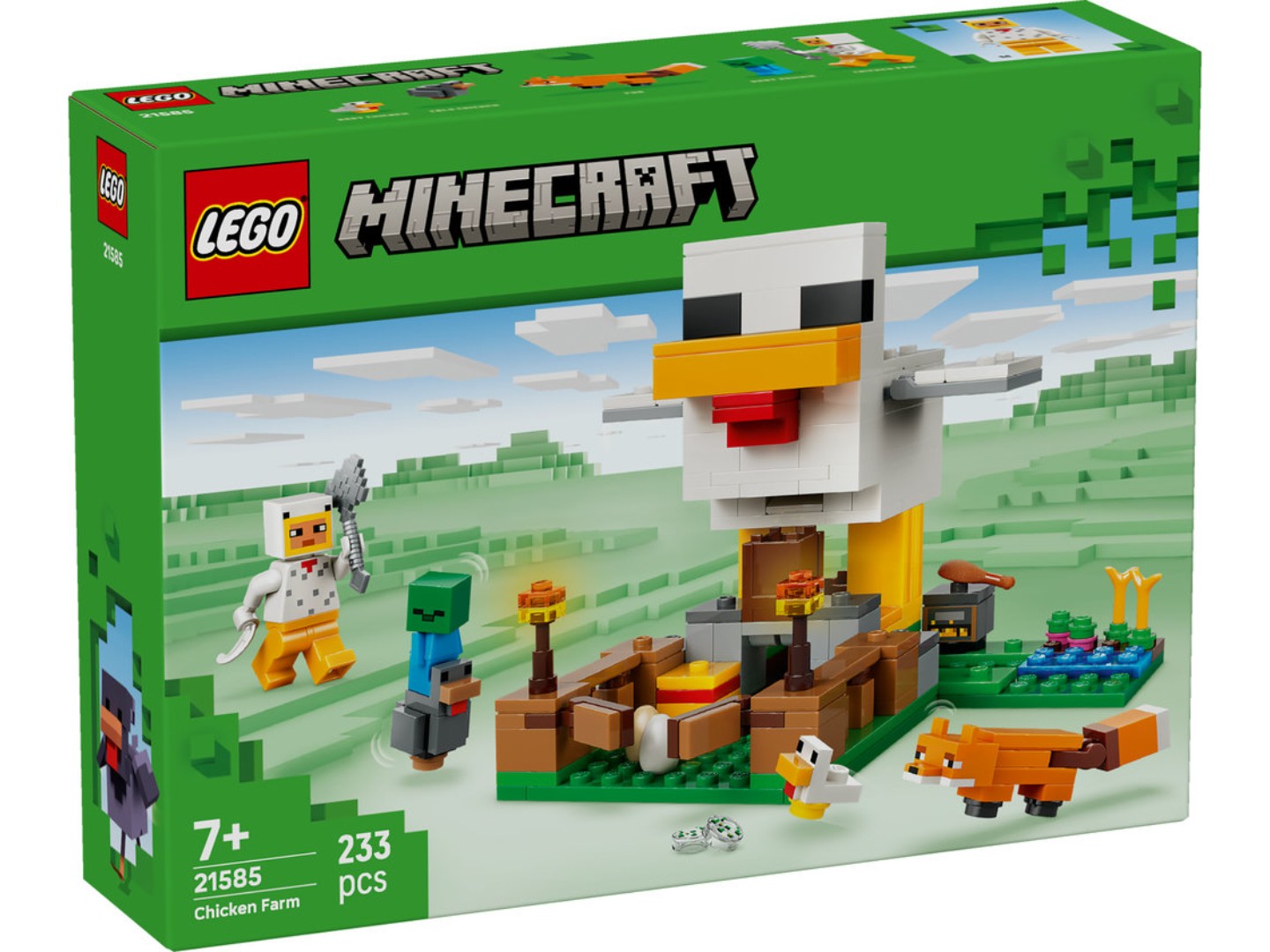 Конструктор LEGO Minecraft Куряча ферма (21585) — фото 14