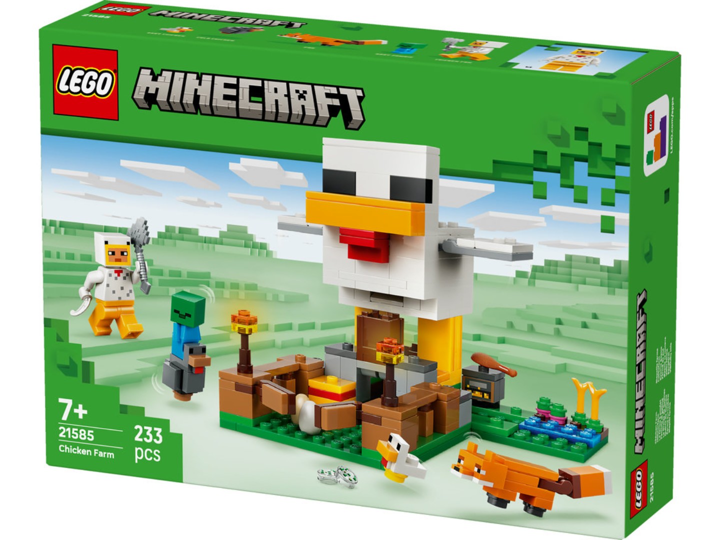 Конструктор LEGO Minecraft Куряча ферма (21585) — фото 16