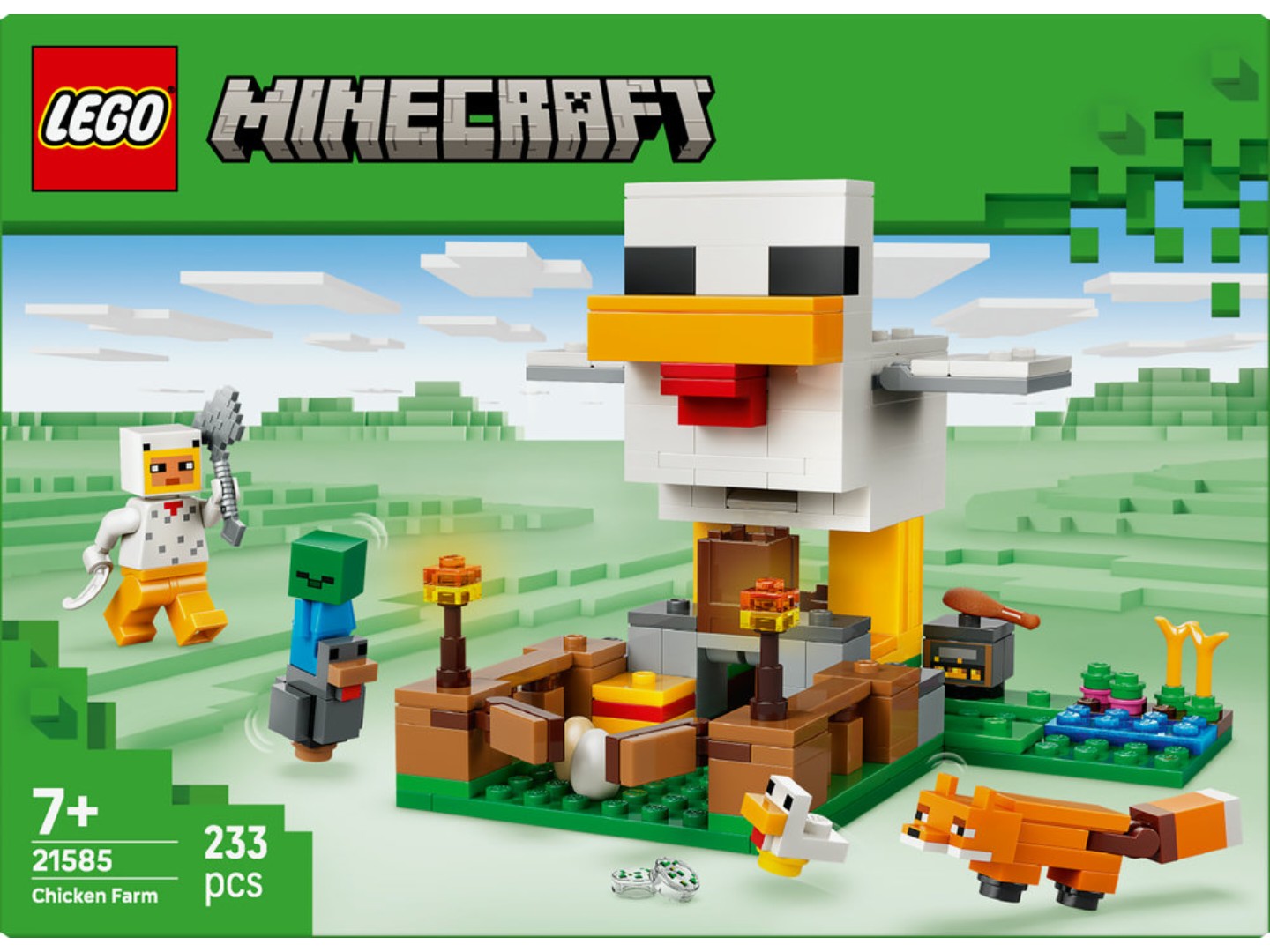 Конструктор LEGO Minecraft Куряча ферма (21585) — фото 15