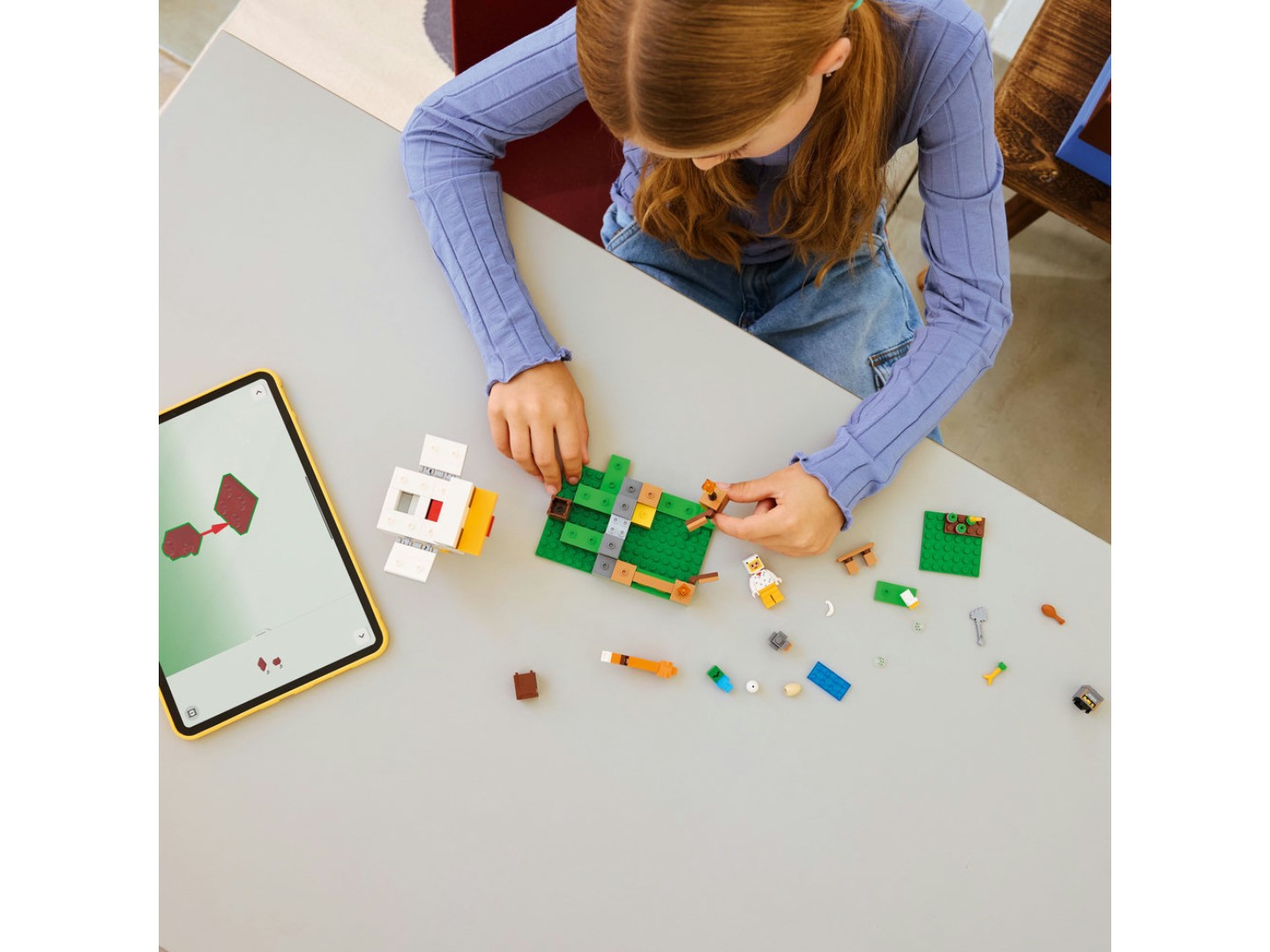 Конструктор LEGO Minecraft Куряча ферма (21585) — фото 8