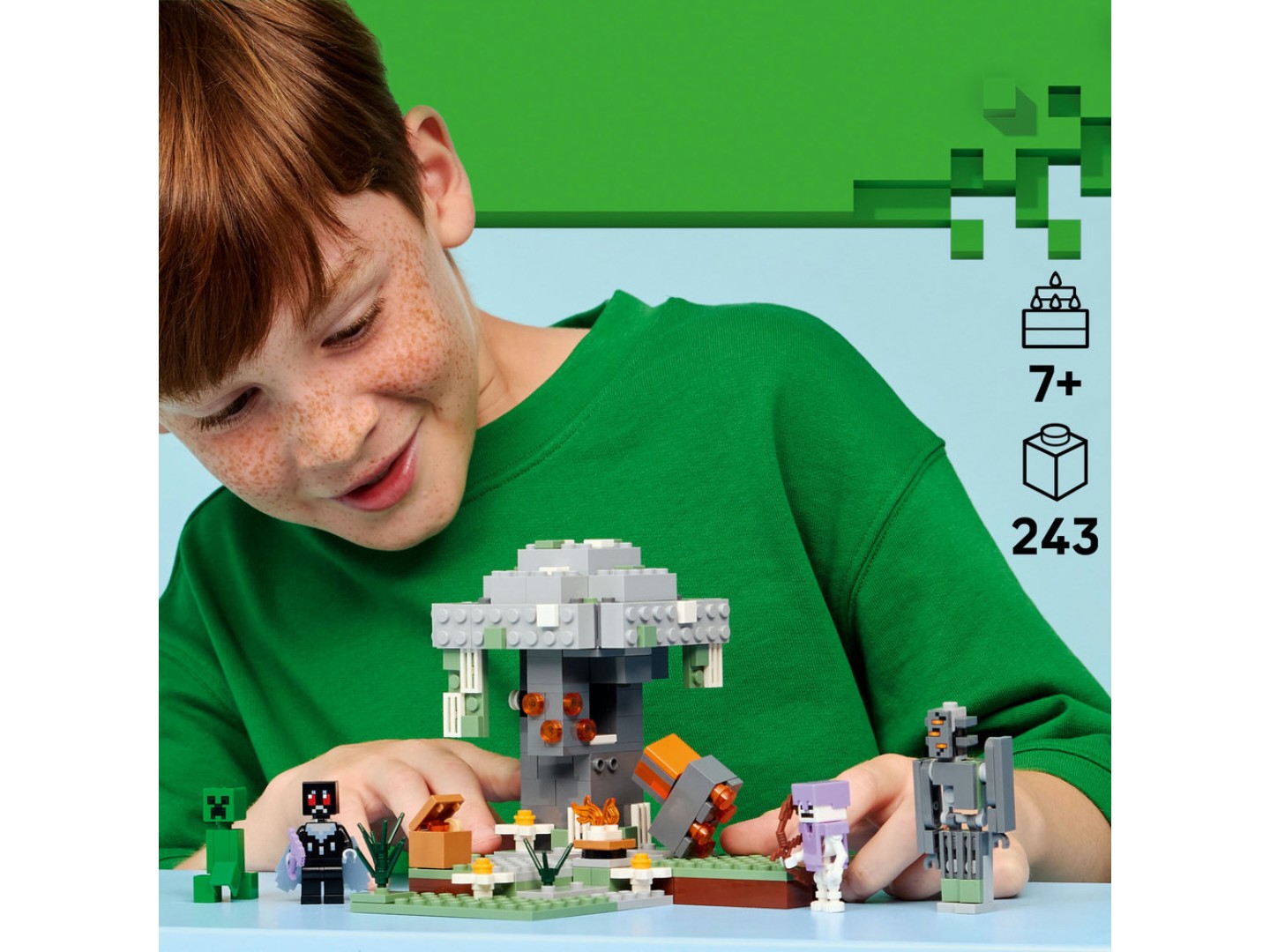 Конструктор LEGO Minecraft Блідий сад (21586) — фото 4