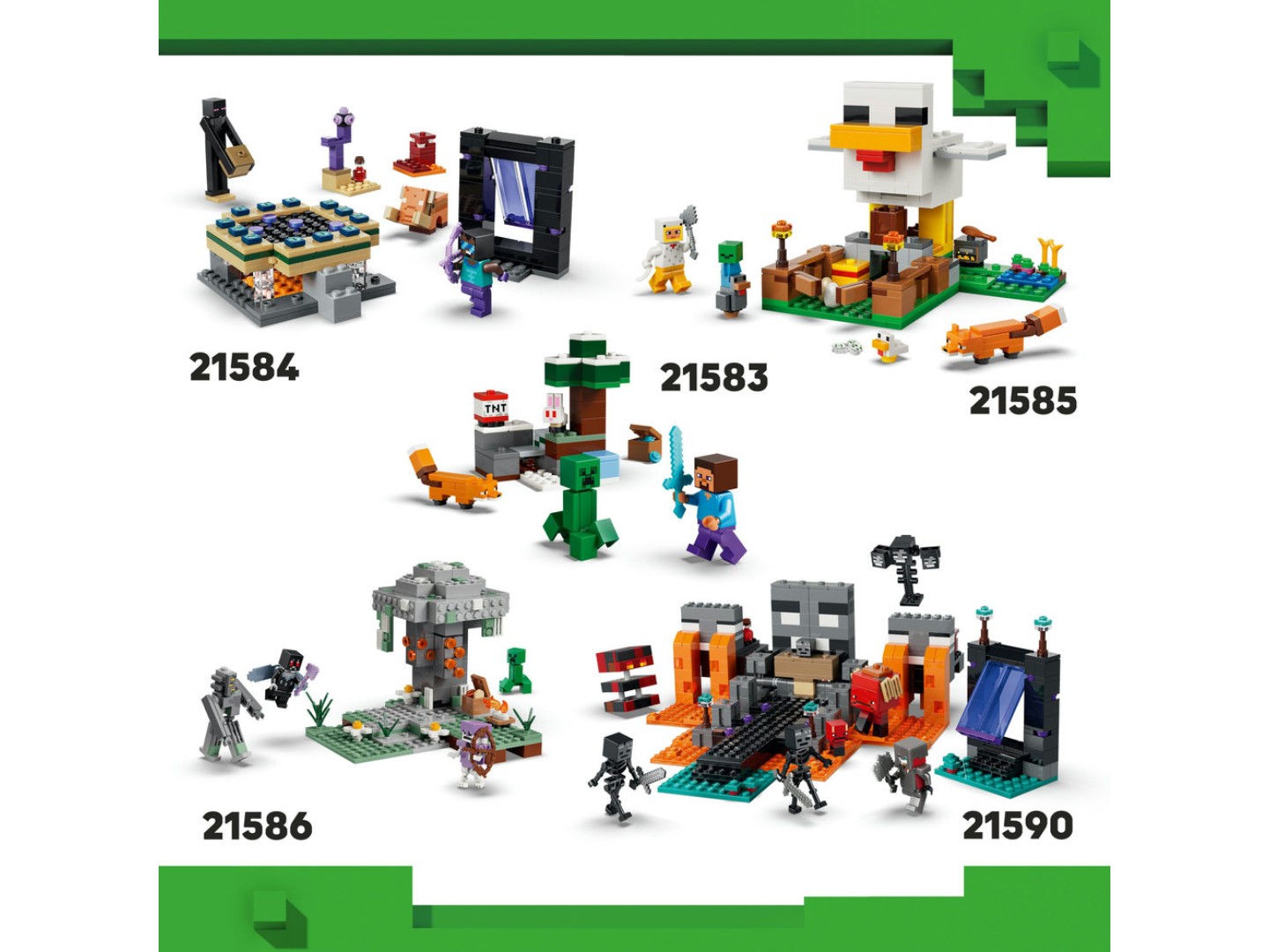 Конструктор LEGO Minecraft Пригоди Стіва в тайзі (21583) — фото 13
