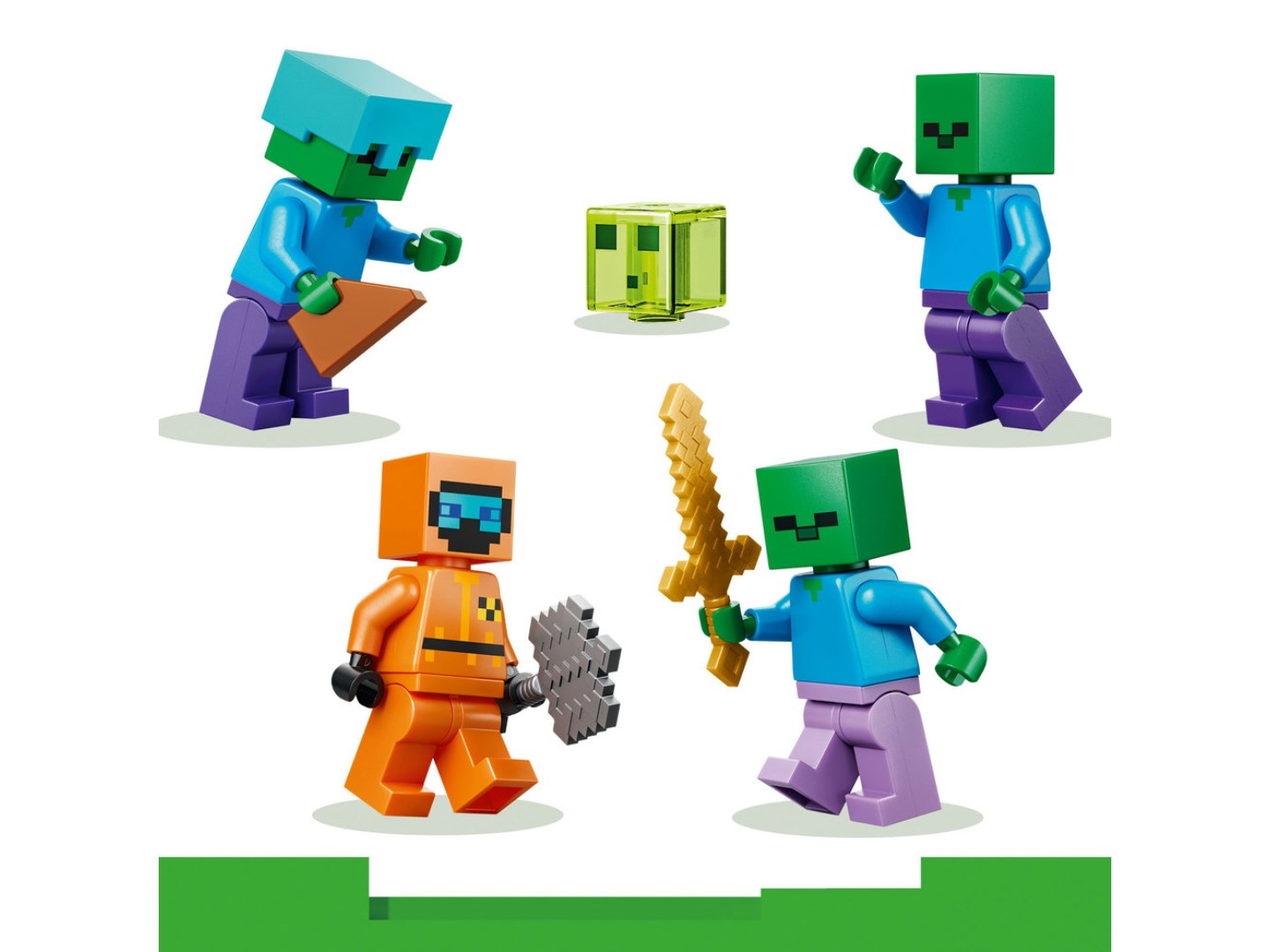 Конструктор LEGO Minecraft Підземелля зомбі (21587) — фото 7