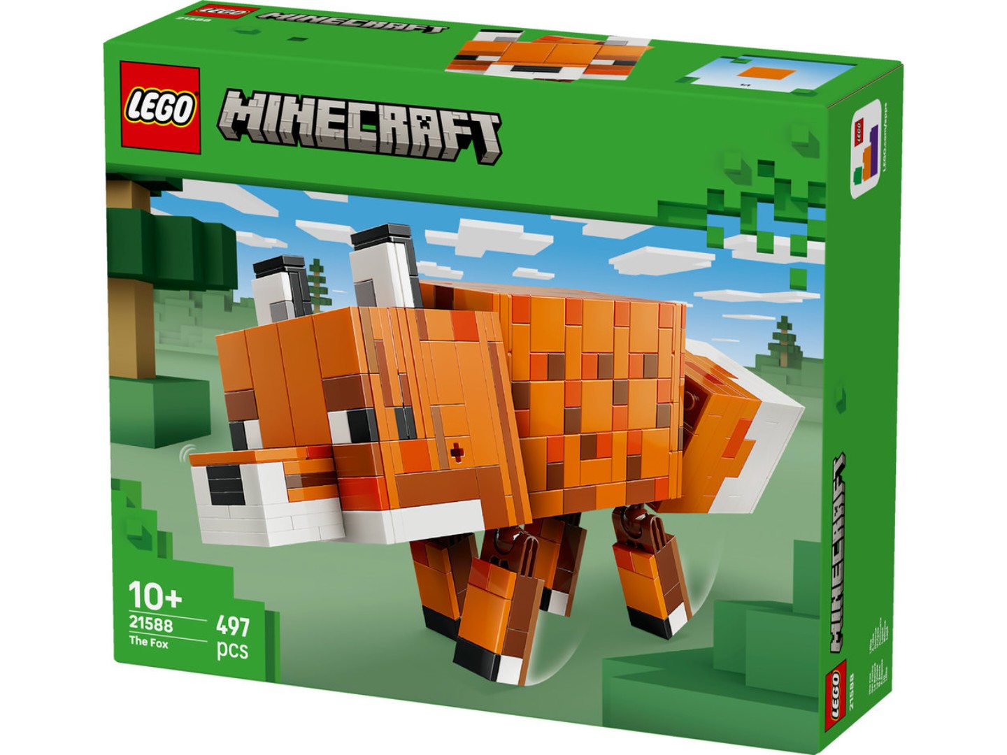 Конструктор LEGO Minecraft Лисиця (21588) — фото 15