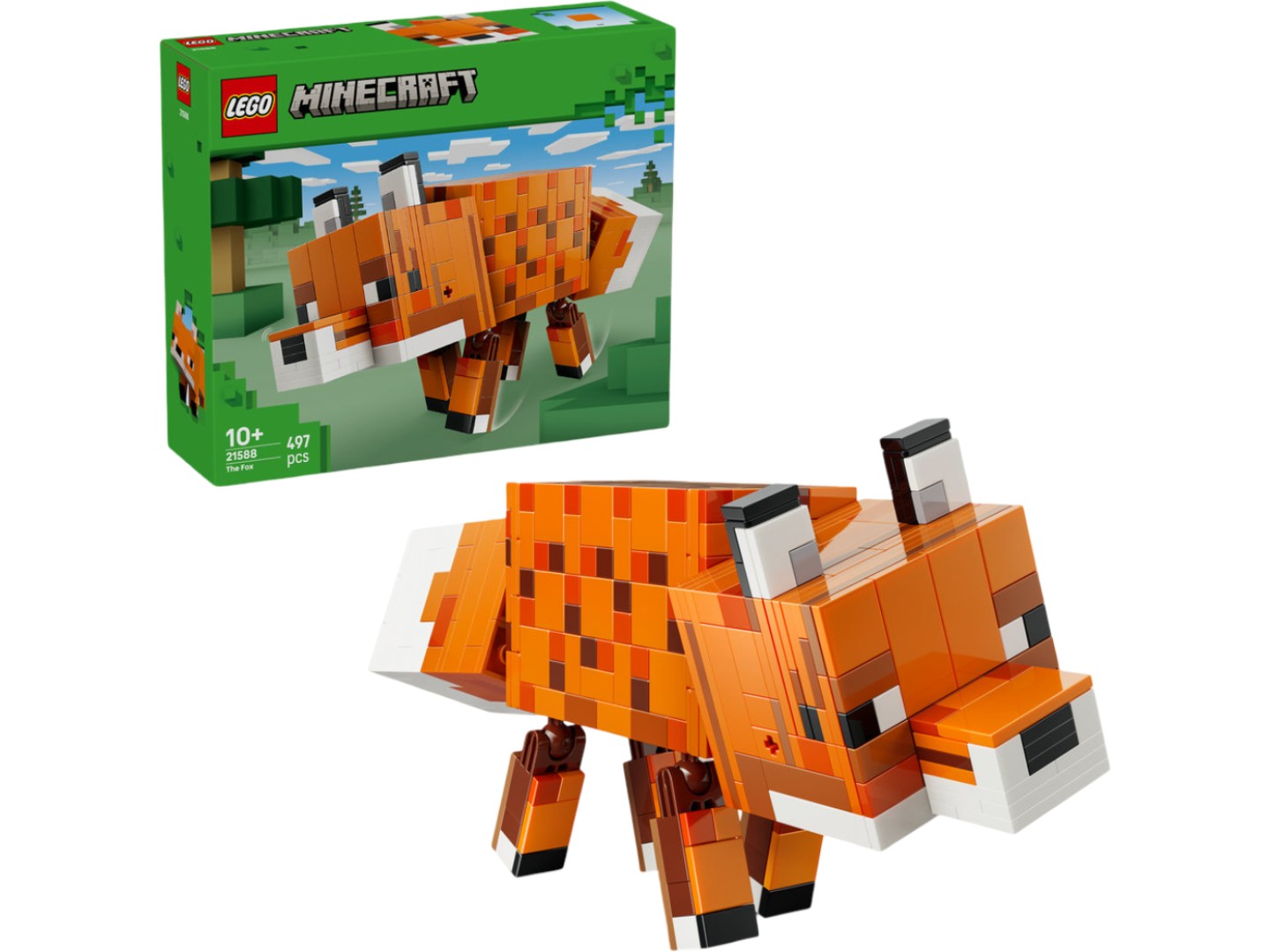Конструктор LEGO Minecraft Лисиця (21588) — фото 1