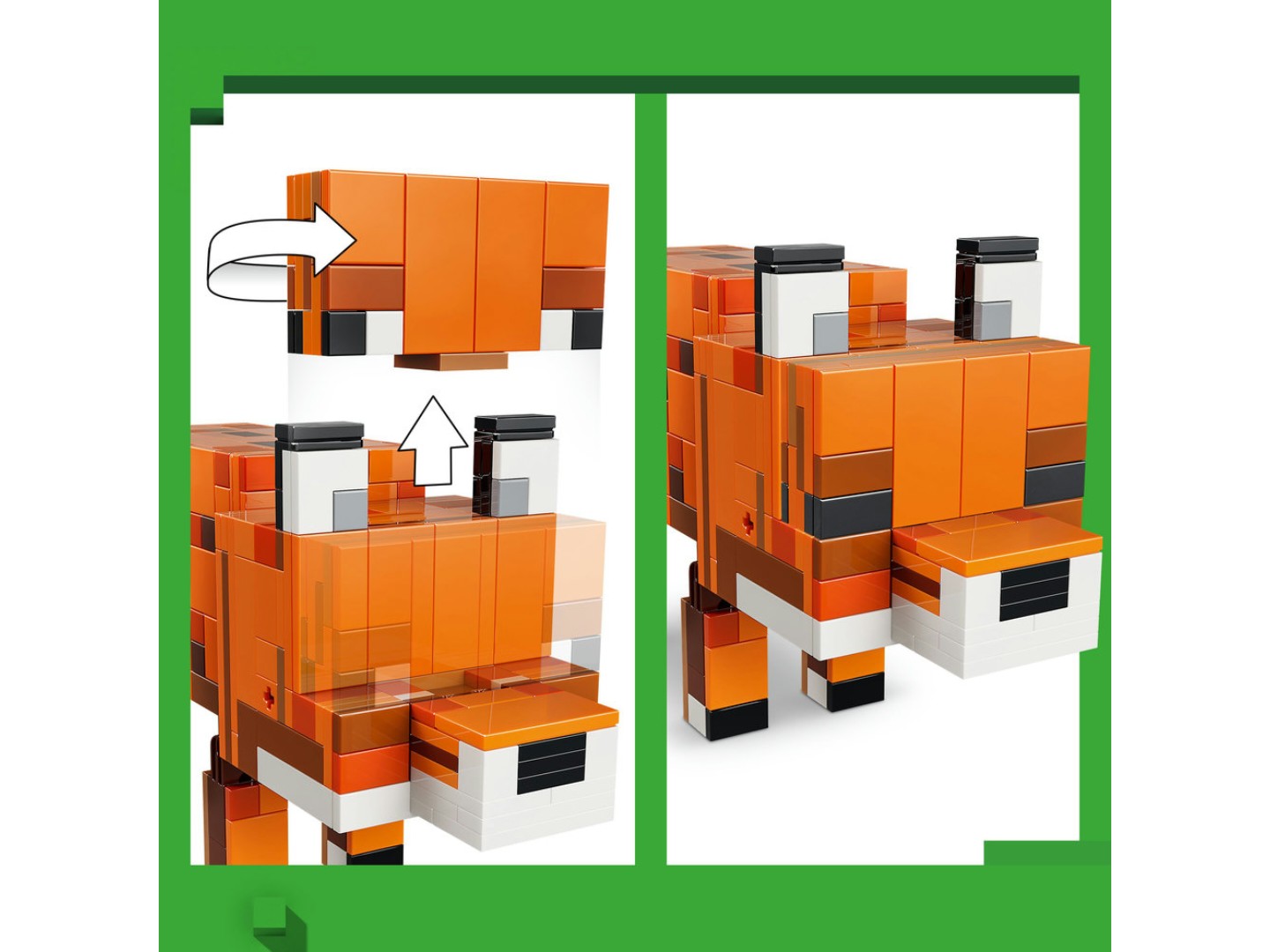 Конструктор LEGO Minecraft Лисиця (21588) — фото 5