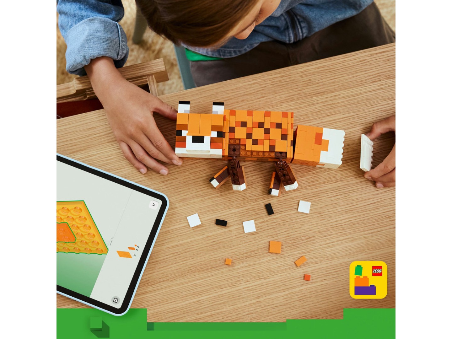 Конструктор LEGO Minecraft Лисиця (21588) — фото 8