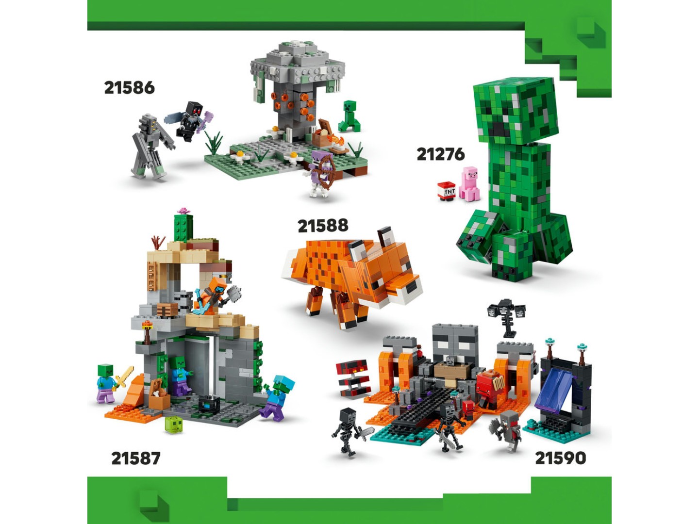Конструктор LEGO Minecraft Лисиця (21588) — фото 11