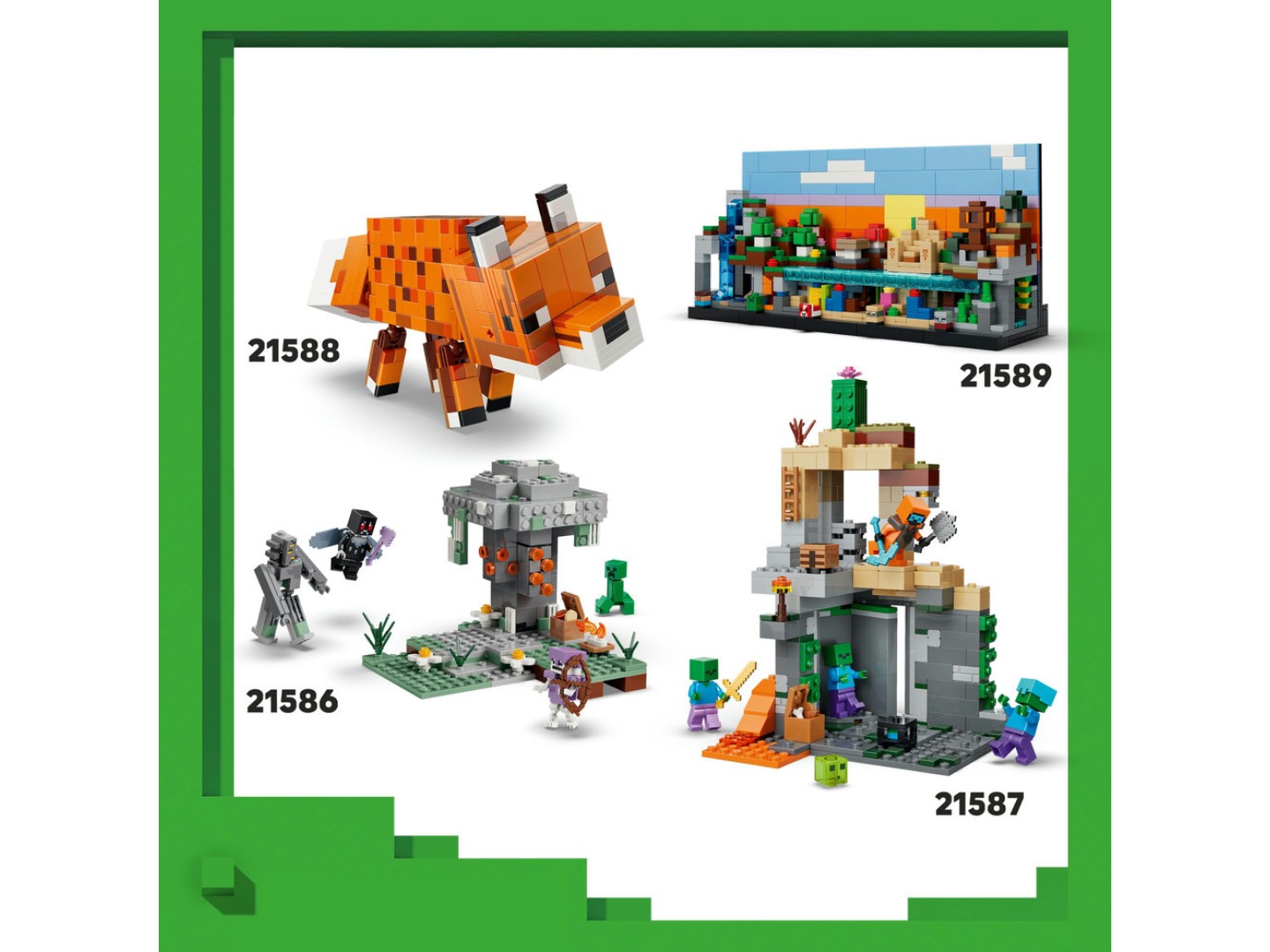 Конструктор LEGO Minecraft Лисиця (21588) — фото 12