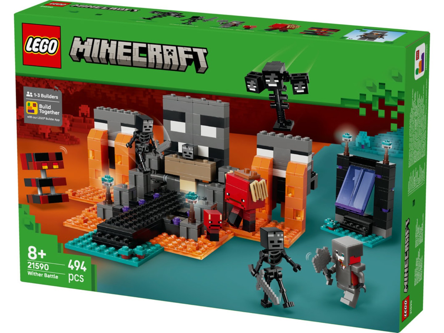 Конструктор LEGO Minecraft Битва за Візер (21590) — фото 17