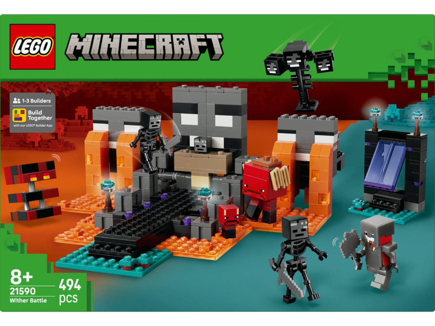Конструктор LEGO Minecraft Битва за Візер (21590) — фото 16