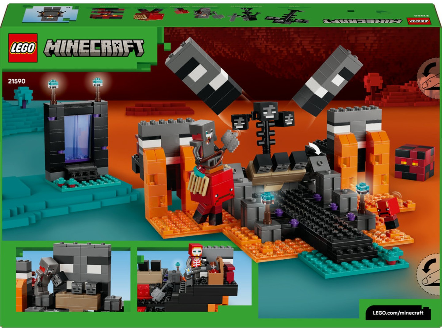 Конструктор LEGO Minecraft Битва за Візер (21590) — фото 2