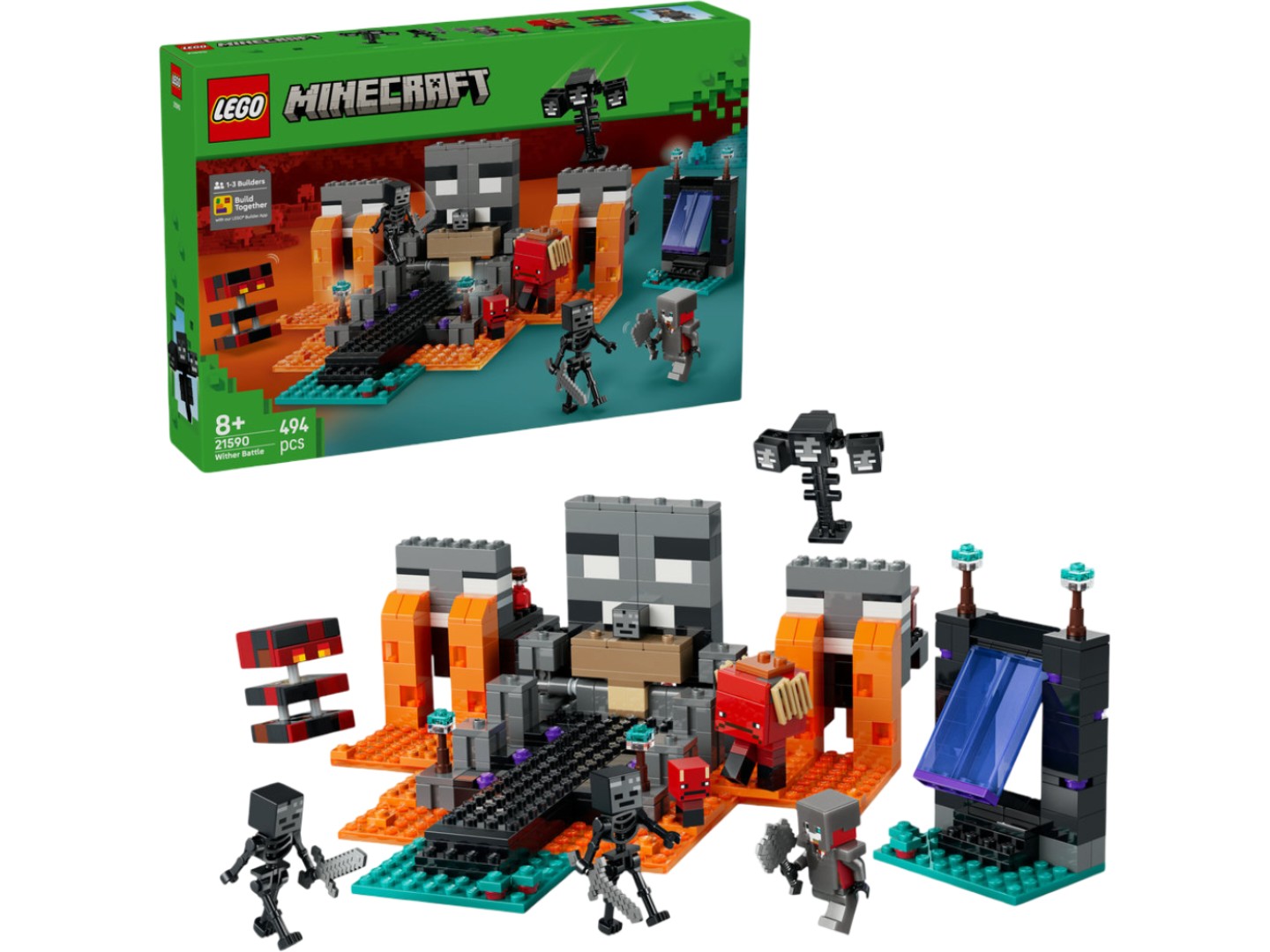 Конструктор LEGO Minecraft Битва за Візер (21590) — фото 1