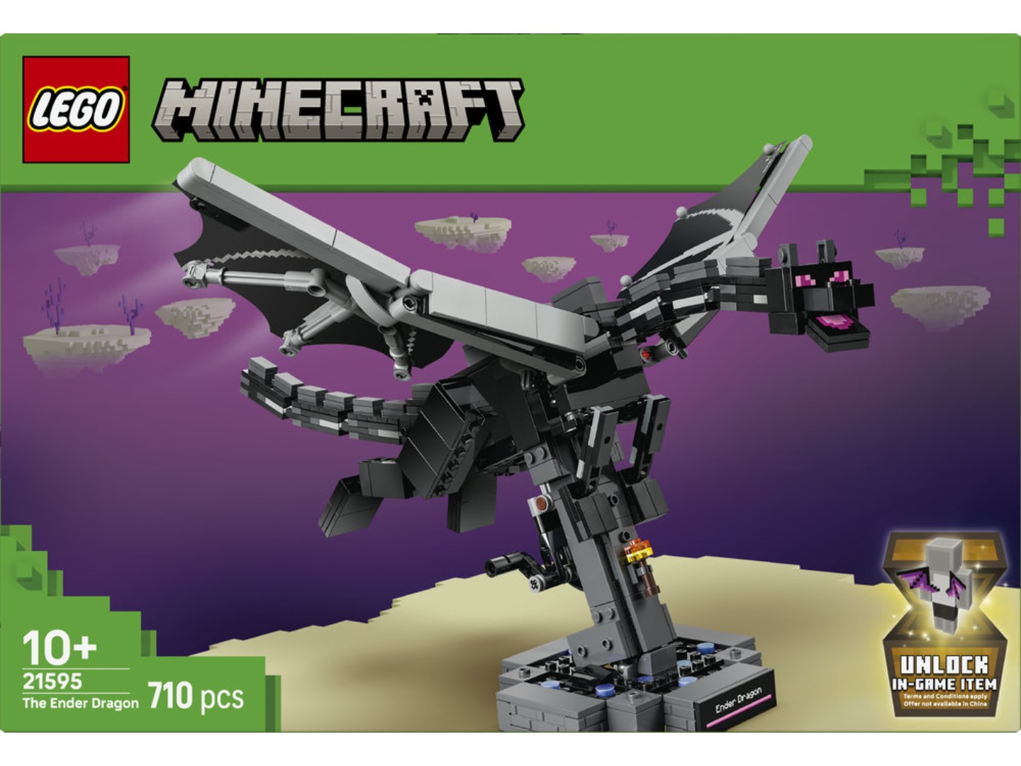 Конструктор LEGO Minecraft Дракон Краю (21595) — фото 13