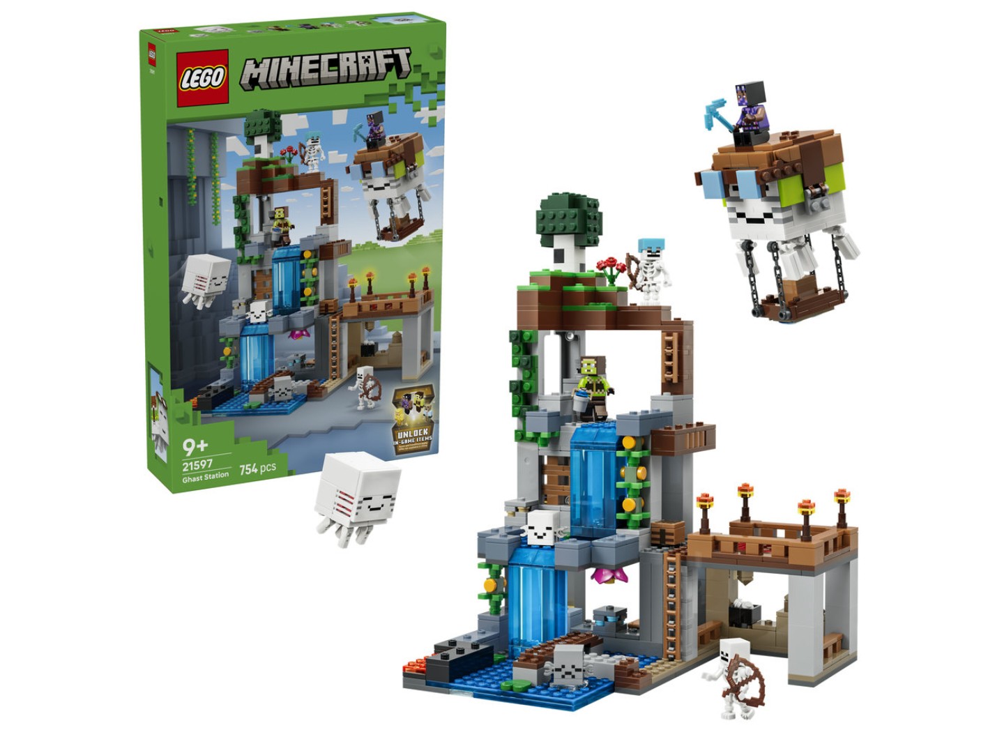 Конструктор LEGO Minecraft Станція ґастів (21597) — фото 1