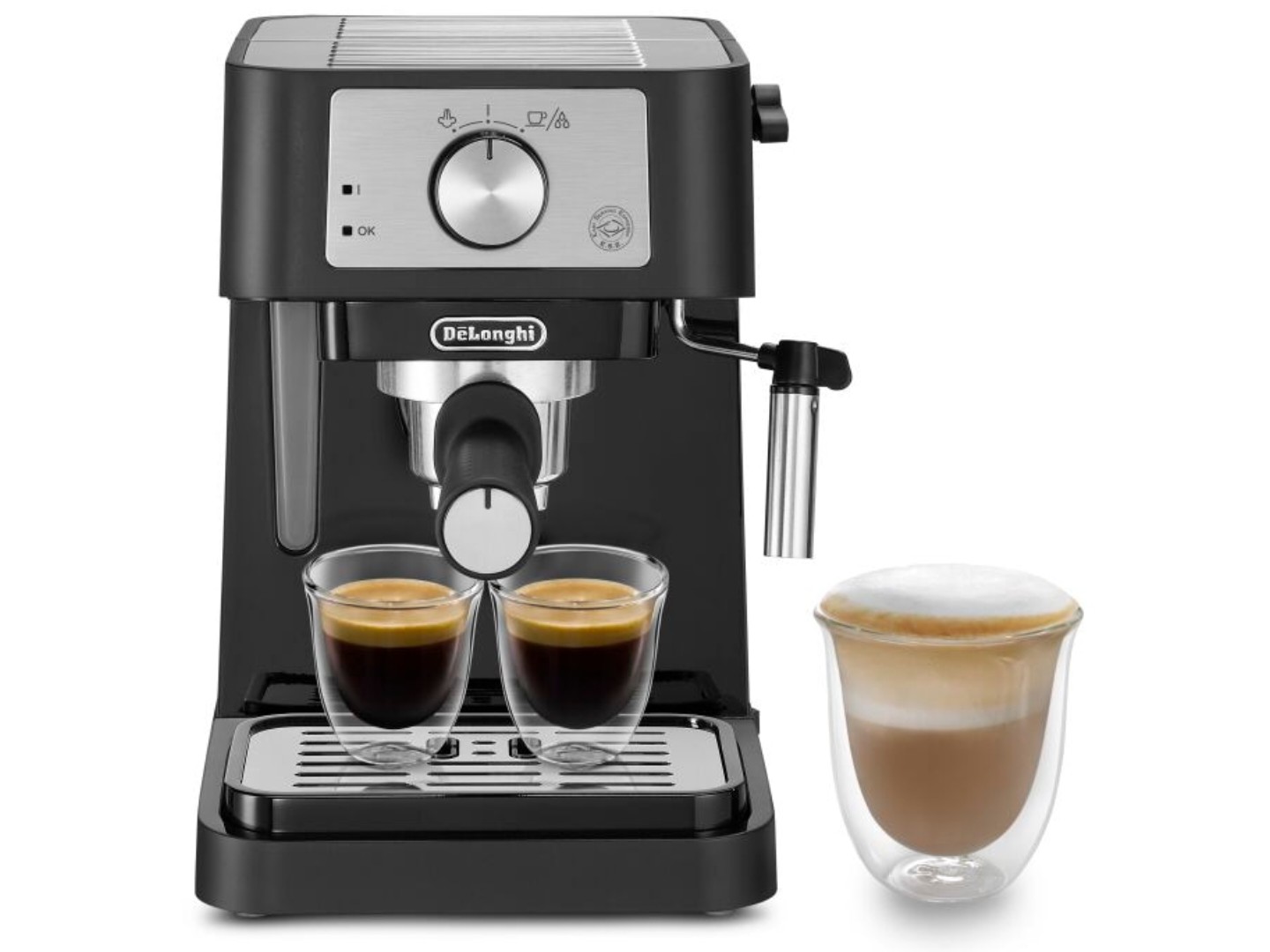 Кавоварка ріжкова Delonghi EC260BK — фото 3