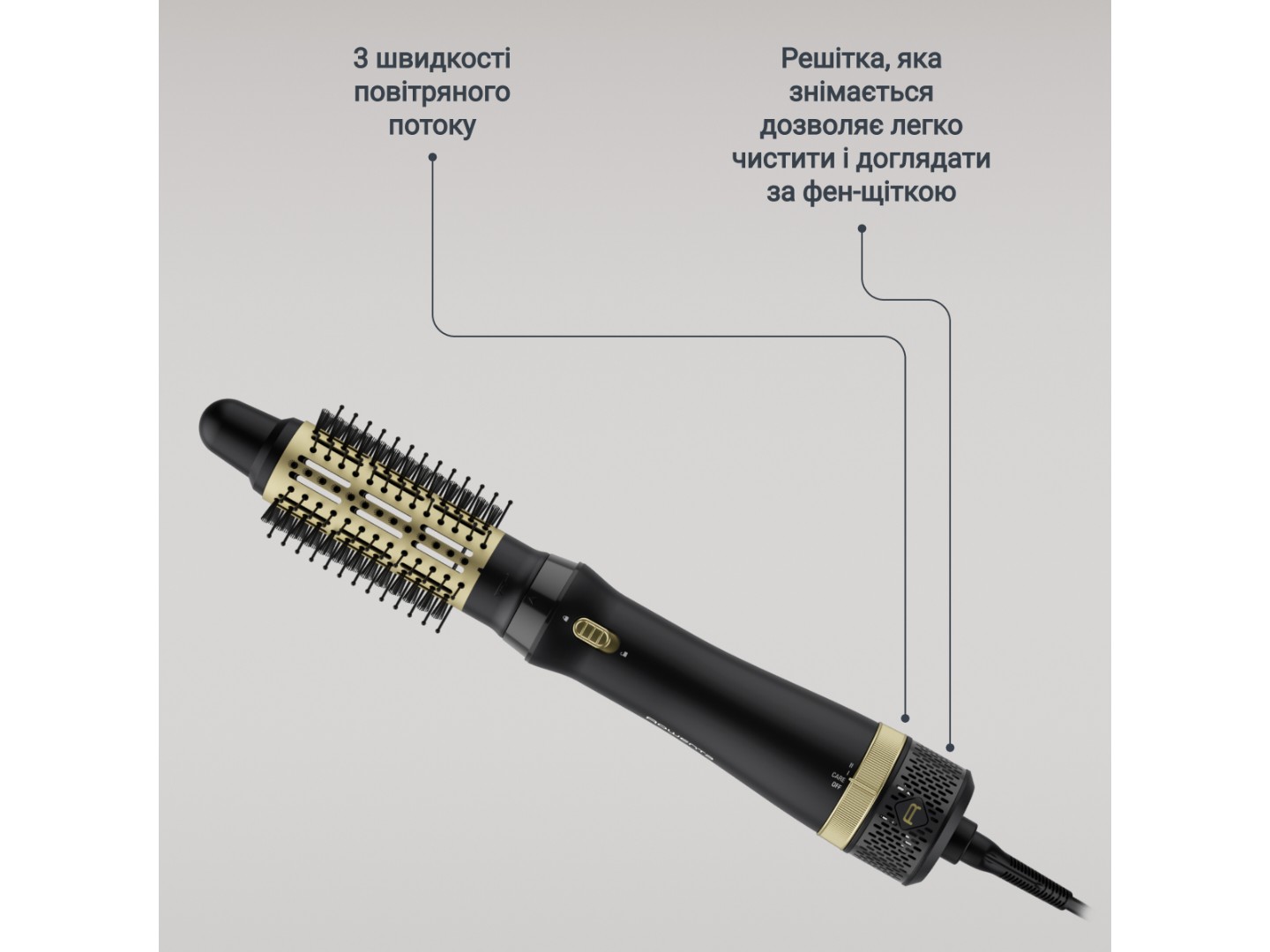 Фен-щітка Rowenta CF6330F0 — фото 4