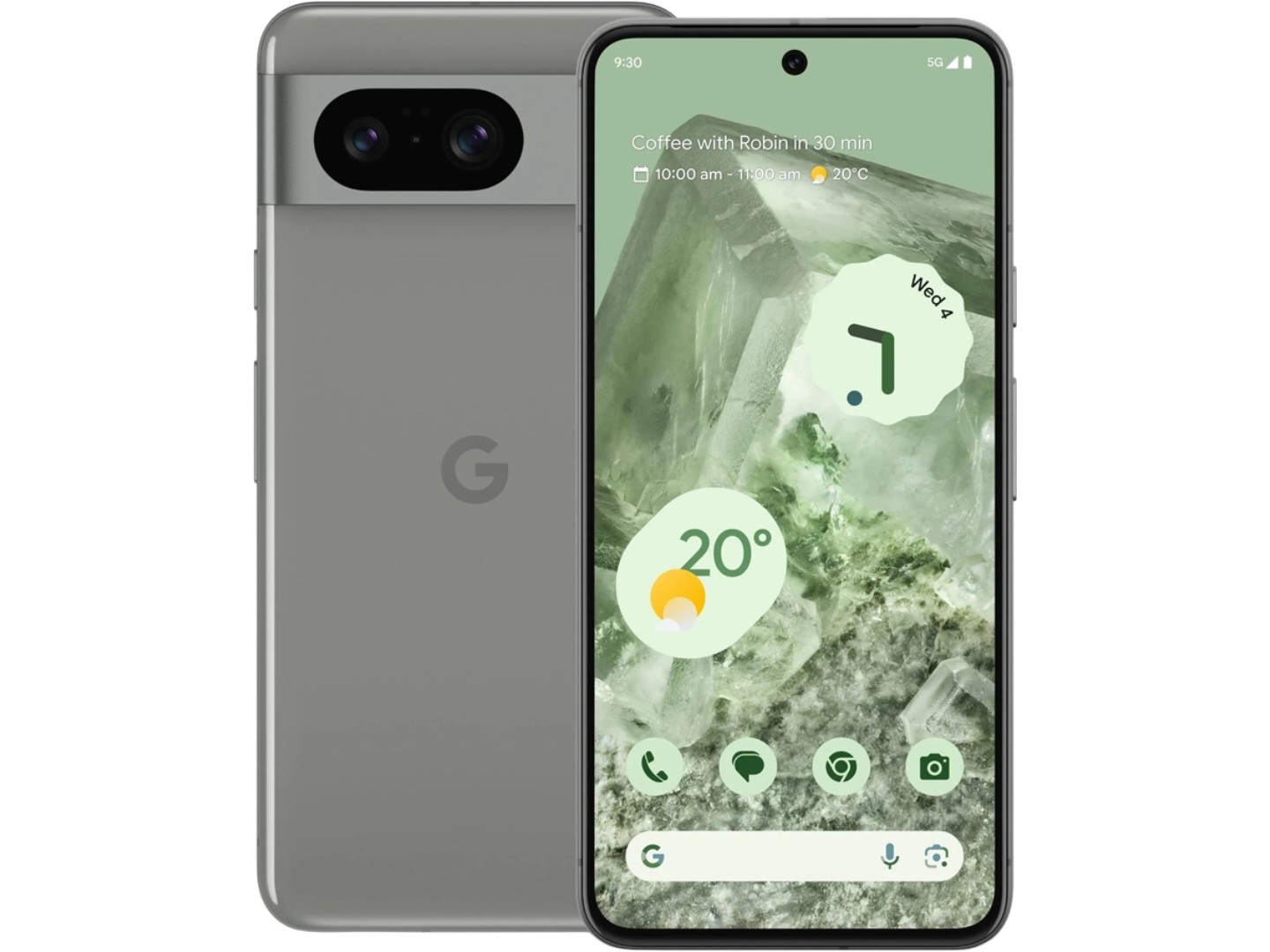 Смартфон Google Pixel 8 128Gb Hazel (Відновлений, Добрий стан)