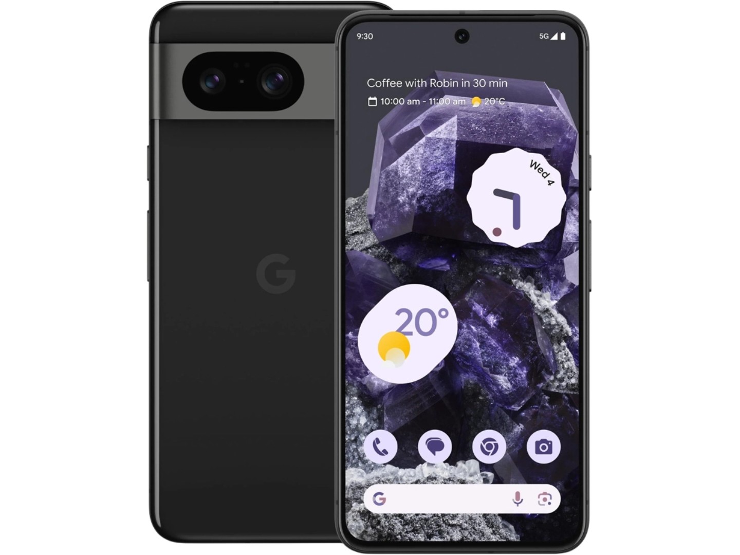 Смартфон Google Pixel 8 128Gb Obsidian (Відновлений, Ідеальний стан)