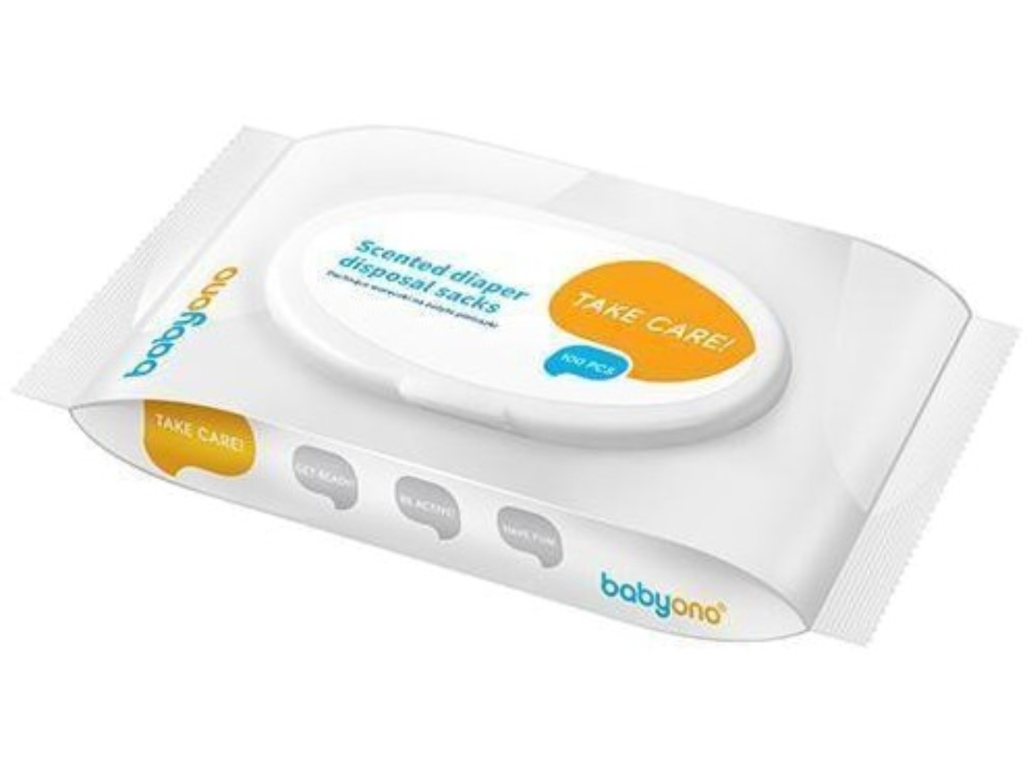 Пакети для утилізації запаху в накопичувачі BabyOno ароматизировані, 100 шт (1052)