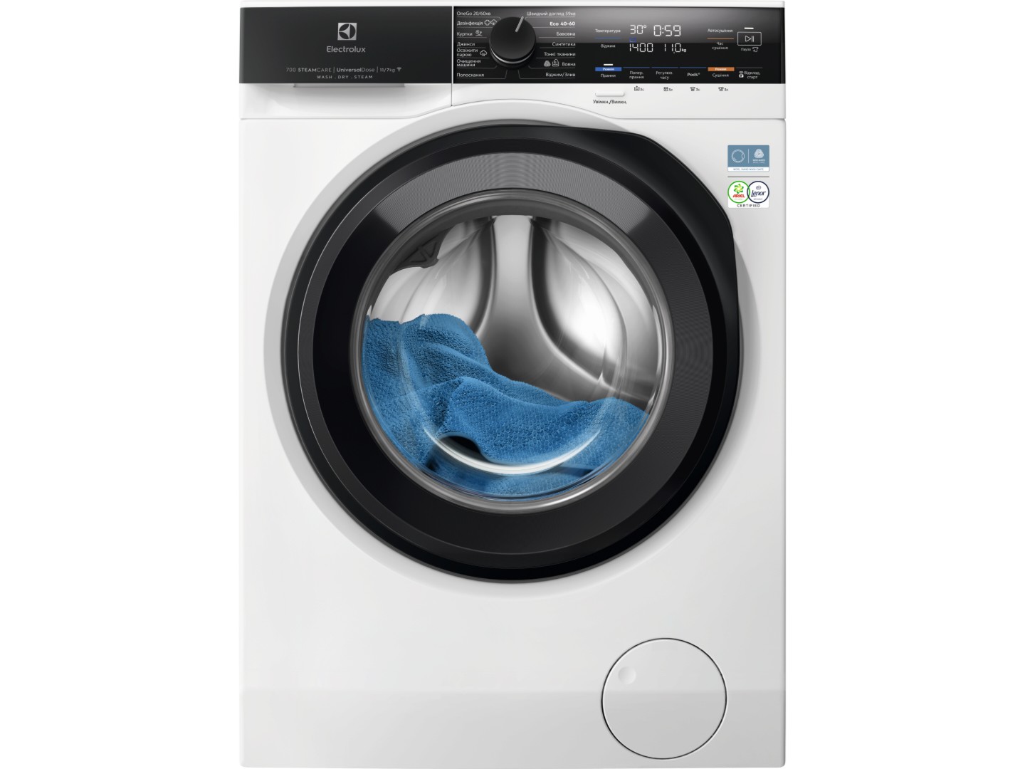 Прально-сушильна машина Electrolux EW7W4602QU