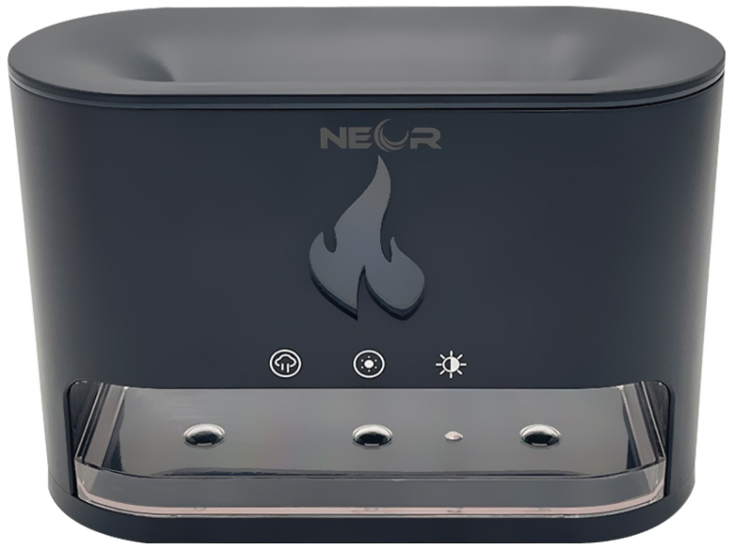 Зволожувач повітря Neor FLAME AROMA 25ML10 BK