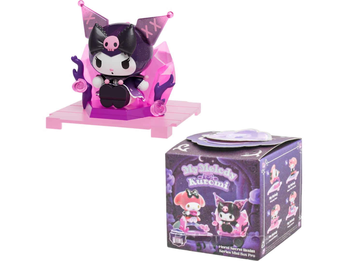 Ігрова фігурка-сюрприз Pop Top KUROMI & MY MELODY – КВІТКОВА ТАЄМНИЦЯ в асортименті (25WH-003) — фото 1