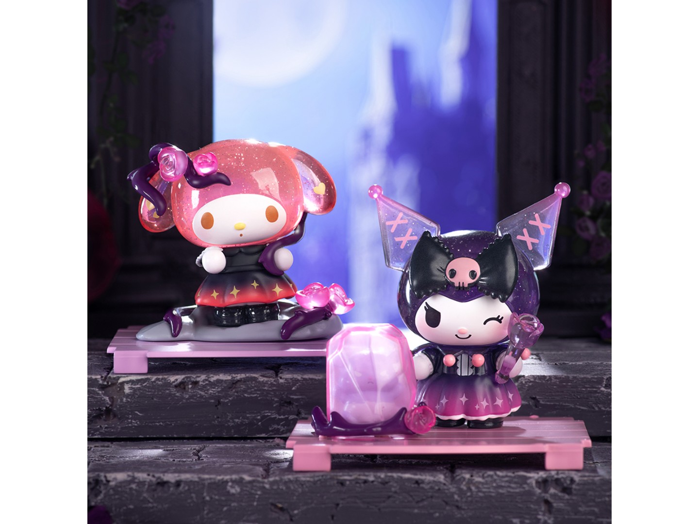 Ігрова фігурка-сюрприз Pop Top KUROMI & MY MELODY – КВІТКОВА ТАЄМНИЦЯ в асортименті (25WH-003) — фото 8