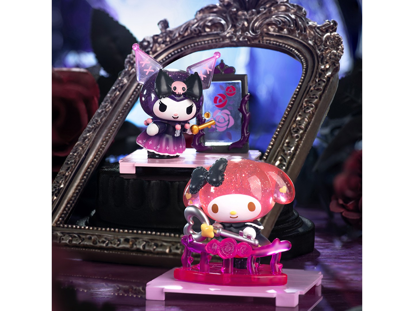 Ігрова фігурка-сюрприз Pop Top KUROMI & MY MELODY – КВІТКОВА ТАЄМНИЦЯ в асортименті (25WH-003) — фото 7