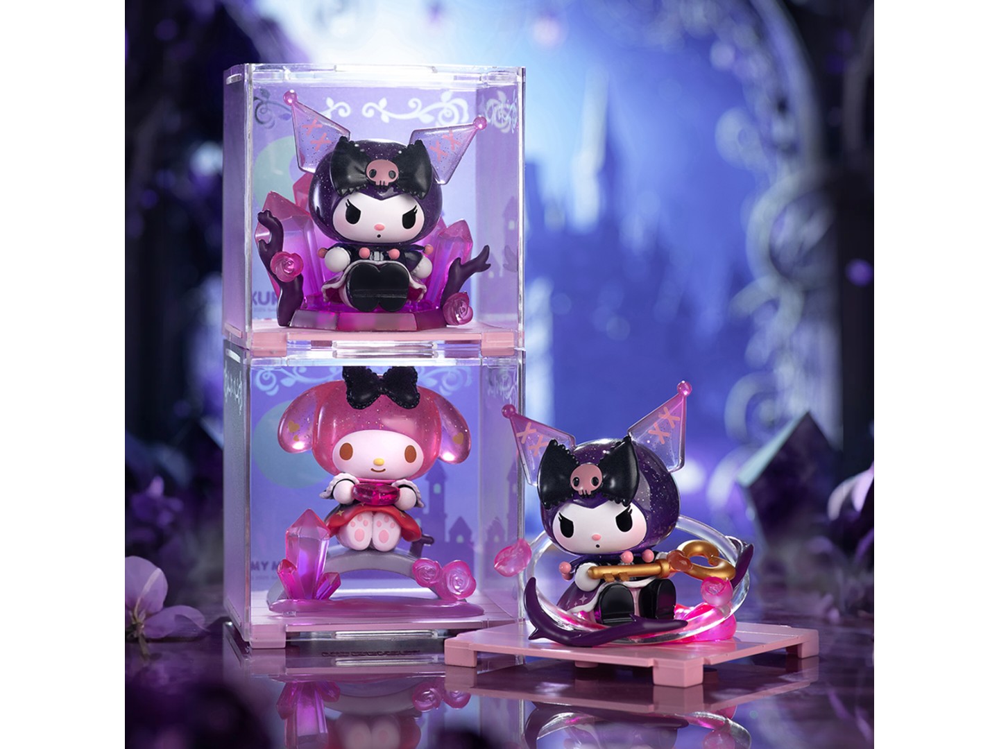 Ігрова фігурка-сюрприз Pop Top KUROMI & MY MELODY – КВІТКОВА ТАЄМНИЦЯ в асортименті (25WH-003) — фото 4