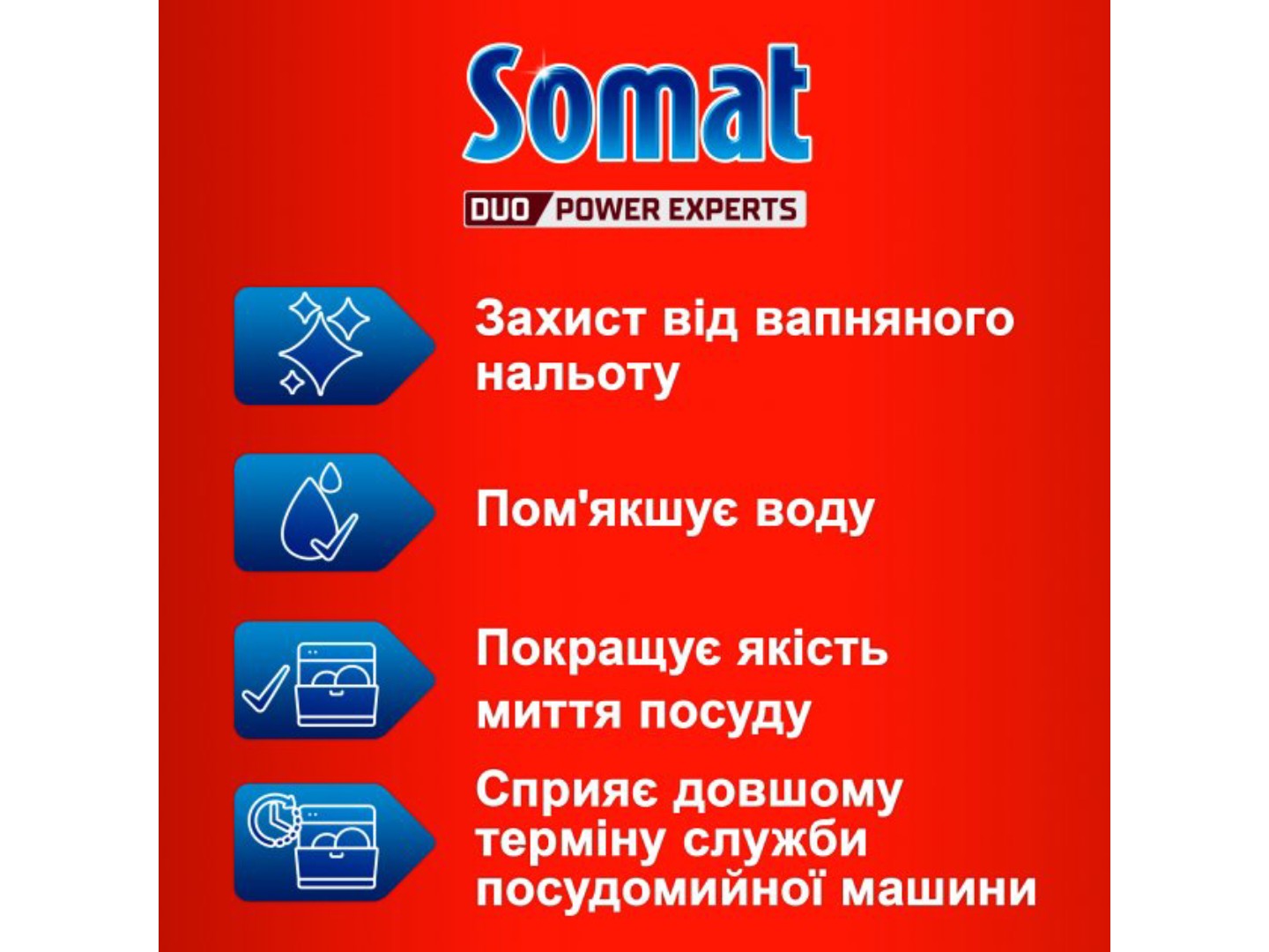 Сіль для посудомийної машини Somat 1,5 кг (9000100147293) — фото 2