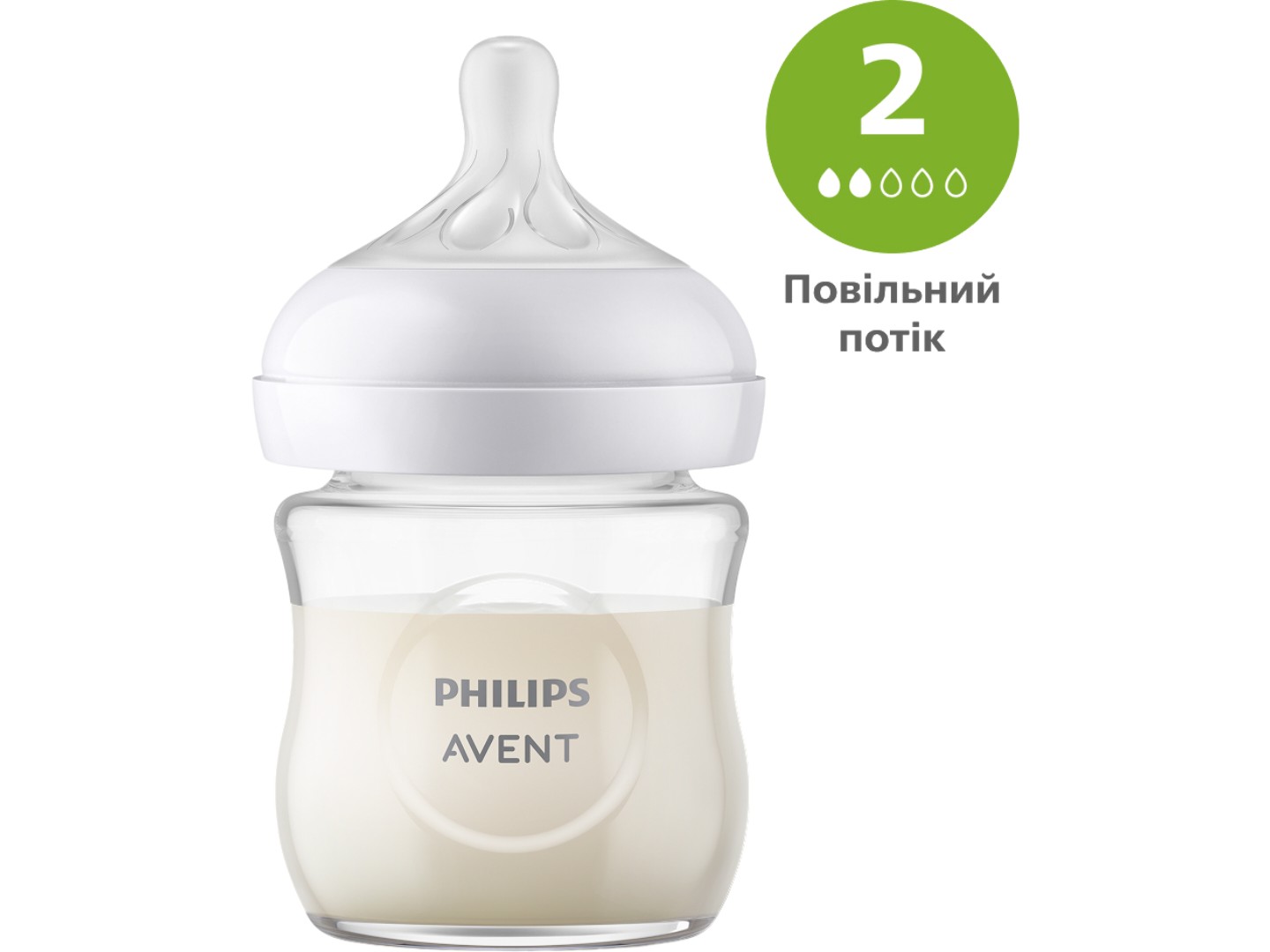 Пляшка для годування Philips AVENT Natural природний потік 120 мл, 1 шт. (SCY930/01) — фото 1