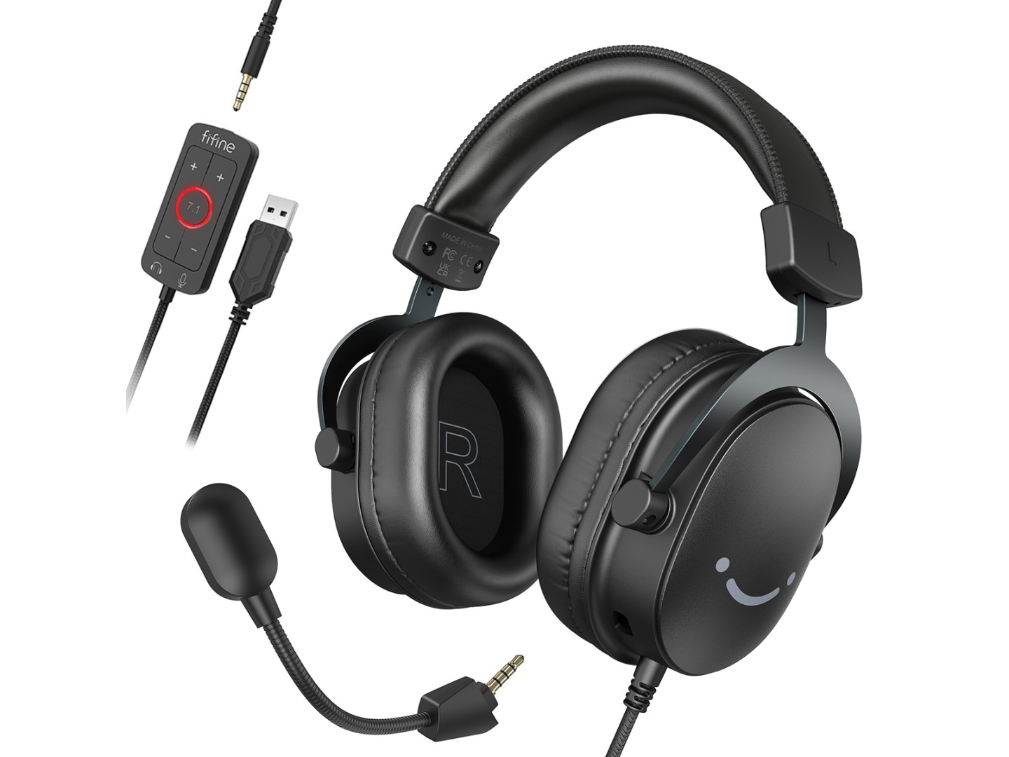 Гарнітура дротова ігрова Fifine H9 Black