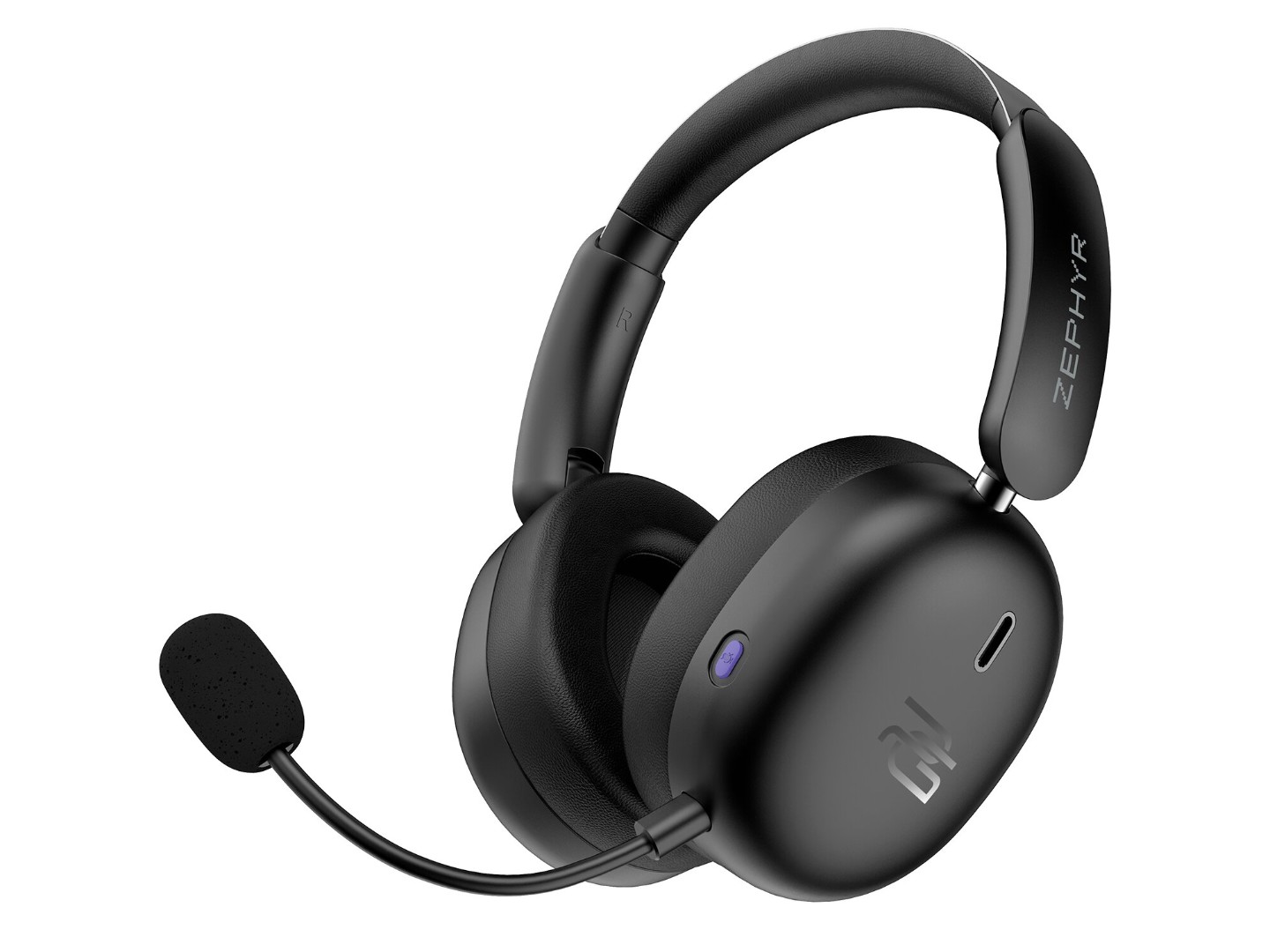 Гарнітура бездротова ігрова Proove Gaming Zephyr APP black/purple (WHZP00022001) — фото 2