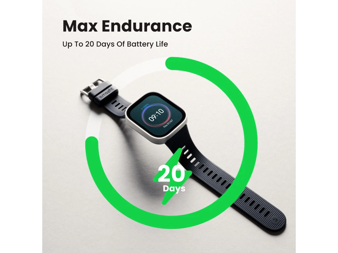 Смарт-годинник Amazfit Bip Max Silver — фото 4