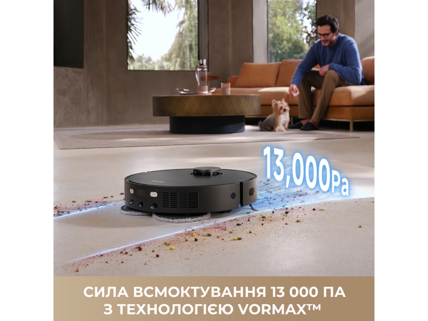Робот-пилосос миючий Dreame Bot L40 Ultra CE Black (RLD52SE-Bl) — фото 2