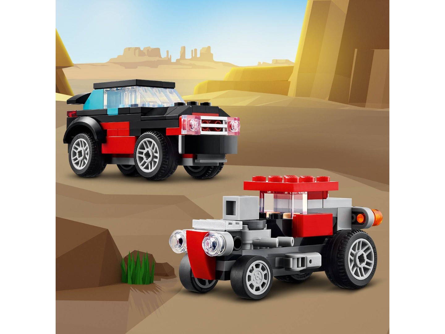 Конструктор LEGO Creator Бортова вантажівка з гелікоптером (31146) — фото 7