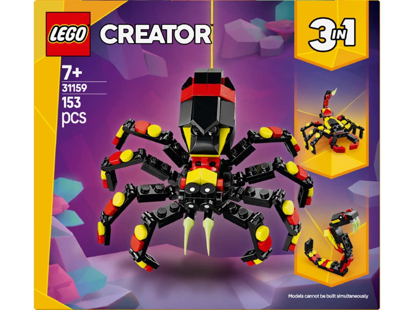 Конструктор LEGO Creator Дикі тварини: Дивовижний павук (31159) — фото 11