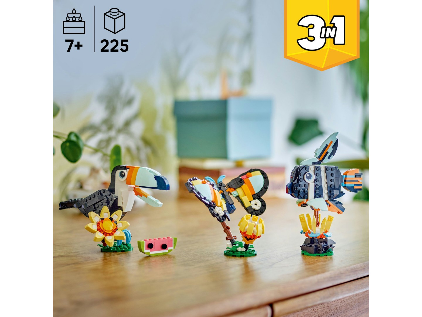 Конструктор LEGO Creator Дикі тварини: тропічний тукан (31173) — фото 4