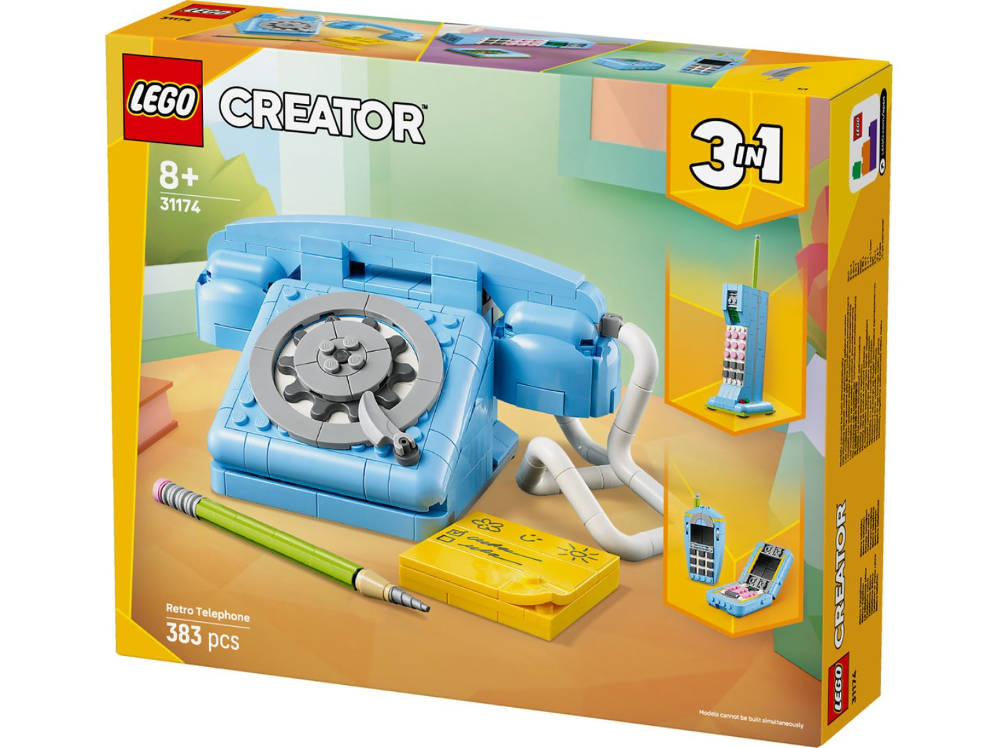 Конструктор LEGO Creator Ретро телефон (31174) — фото 12
