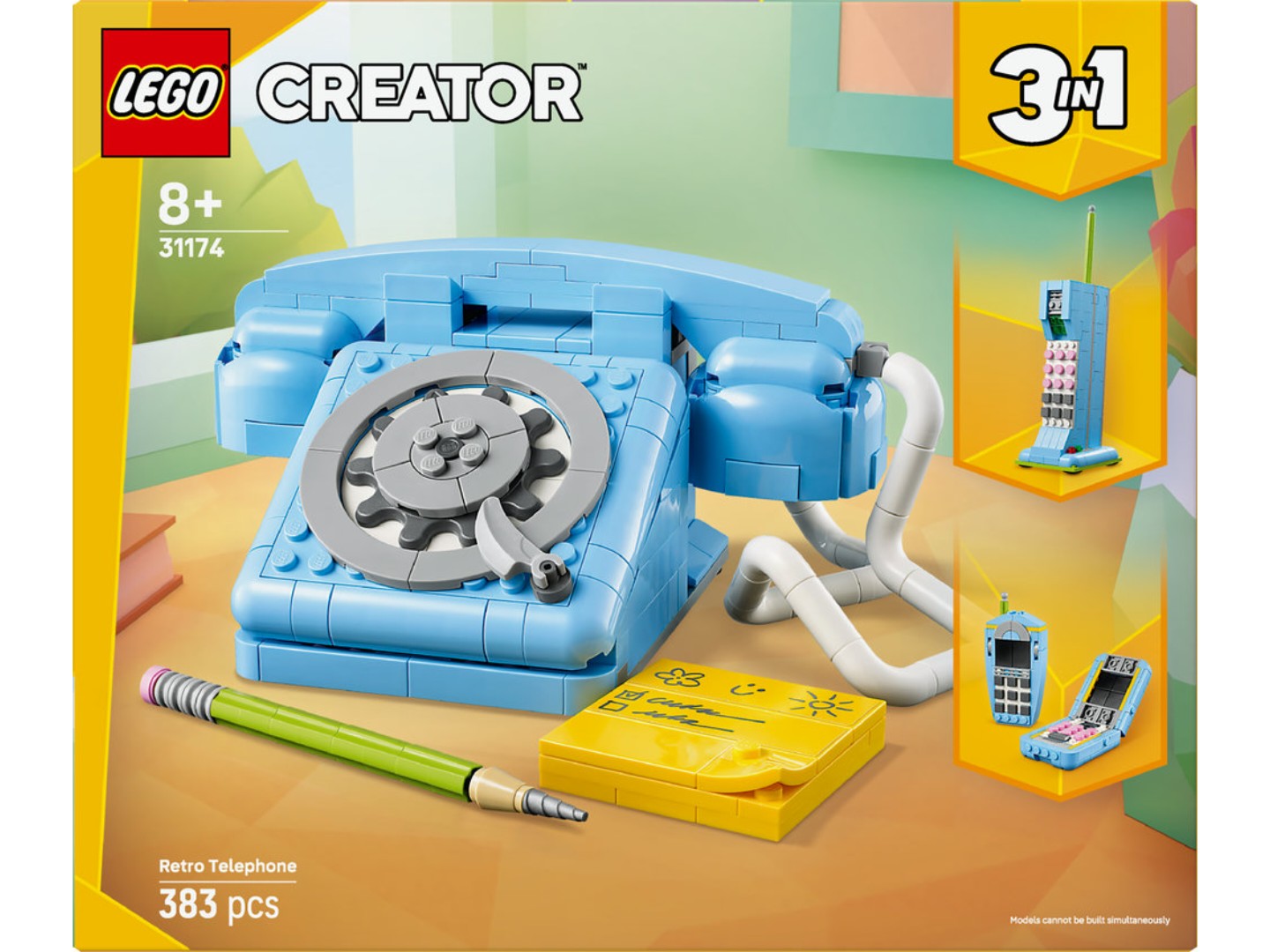 Конструктор LEGO Creator Ретро телефон (31174) — фото 11